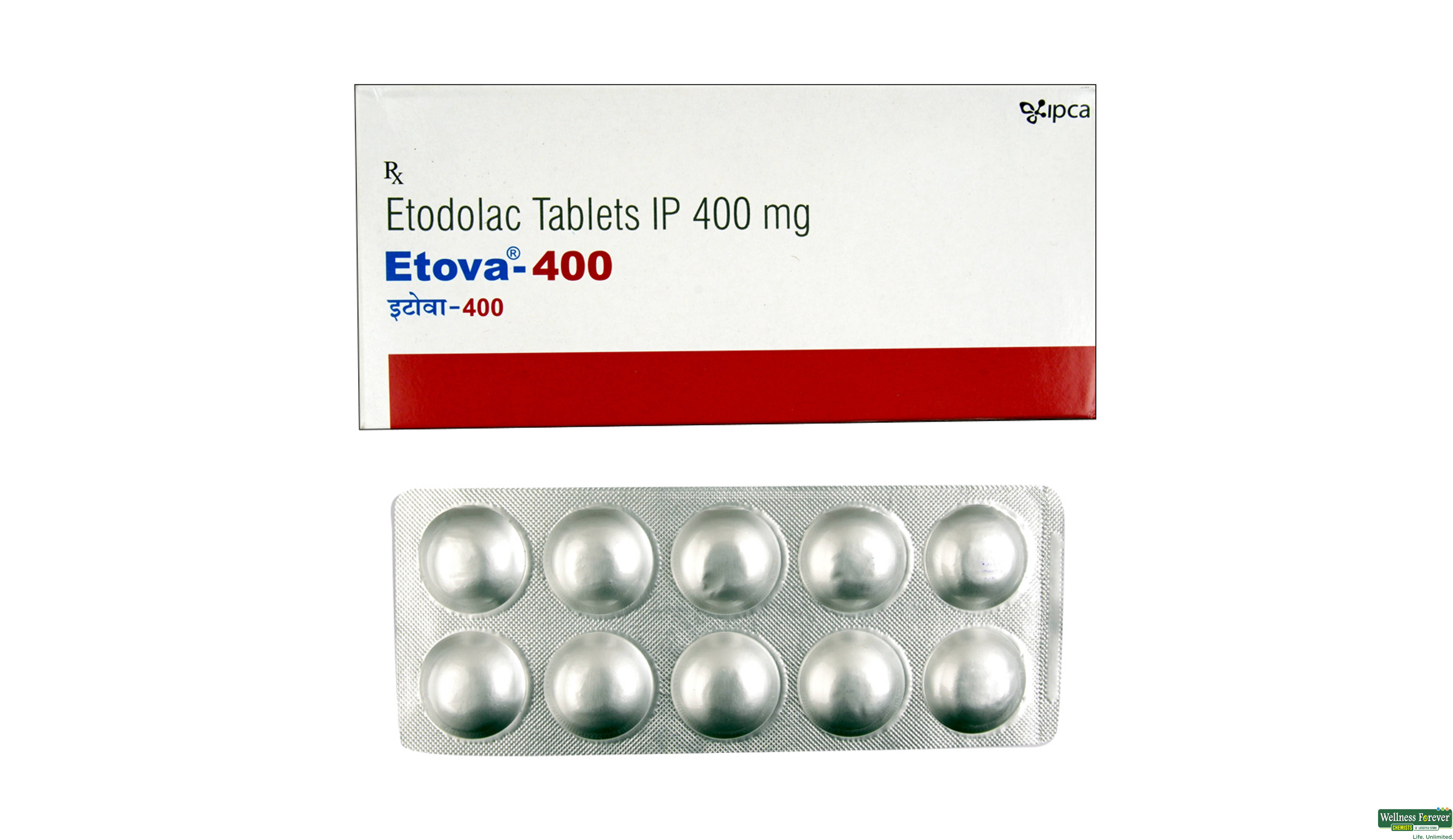 ETOVA 400MG 10TAB- 1, 10TAB, 