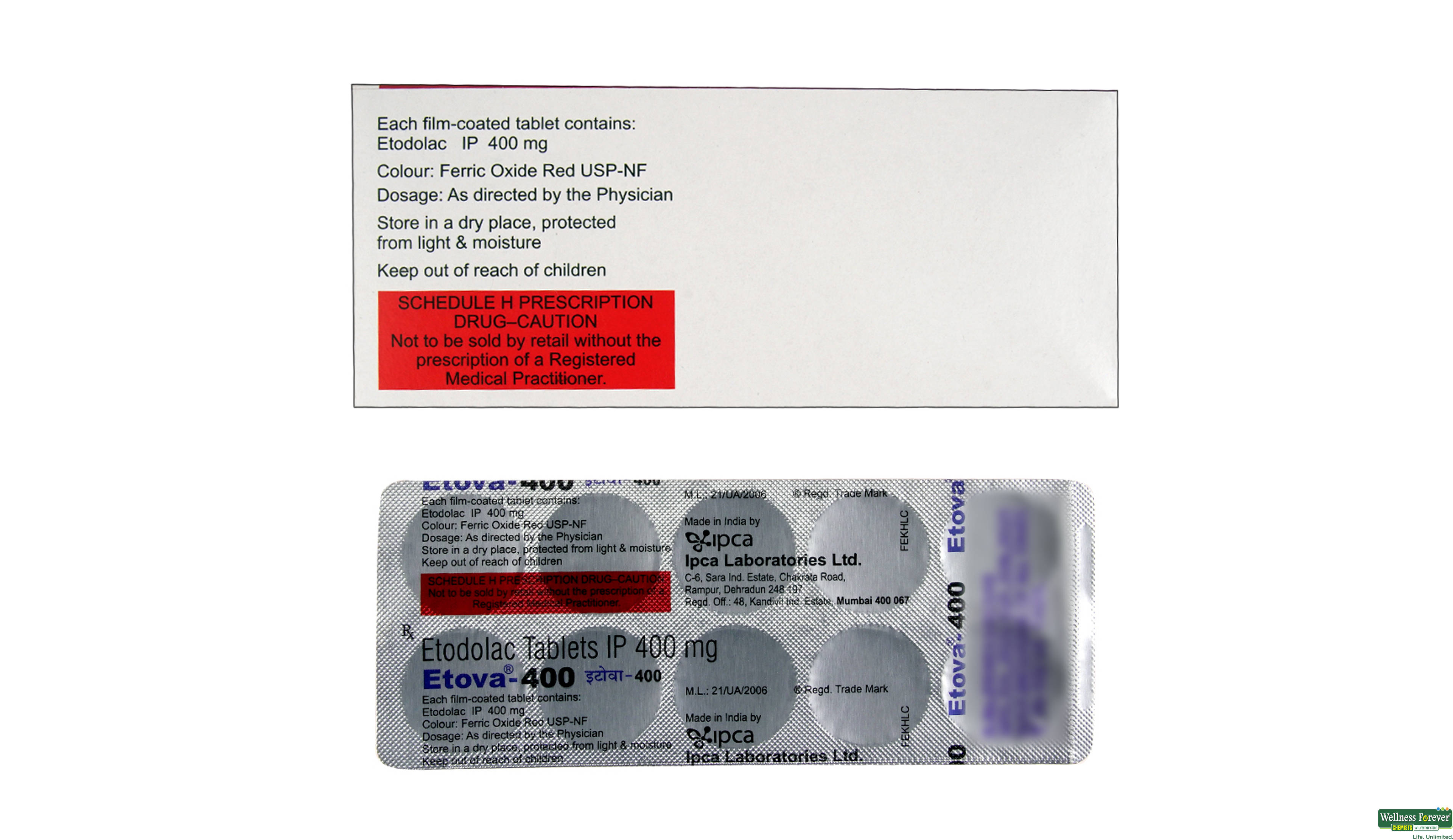 ETOVA 400MG 10TAB- 2, 10TAB, 