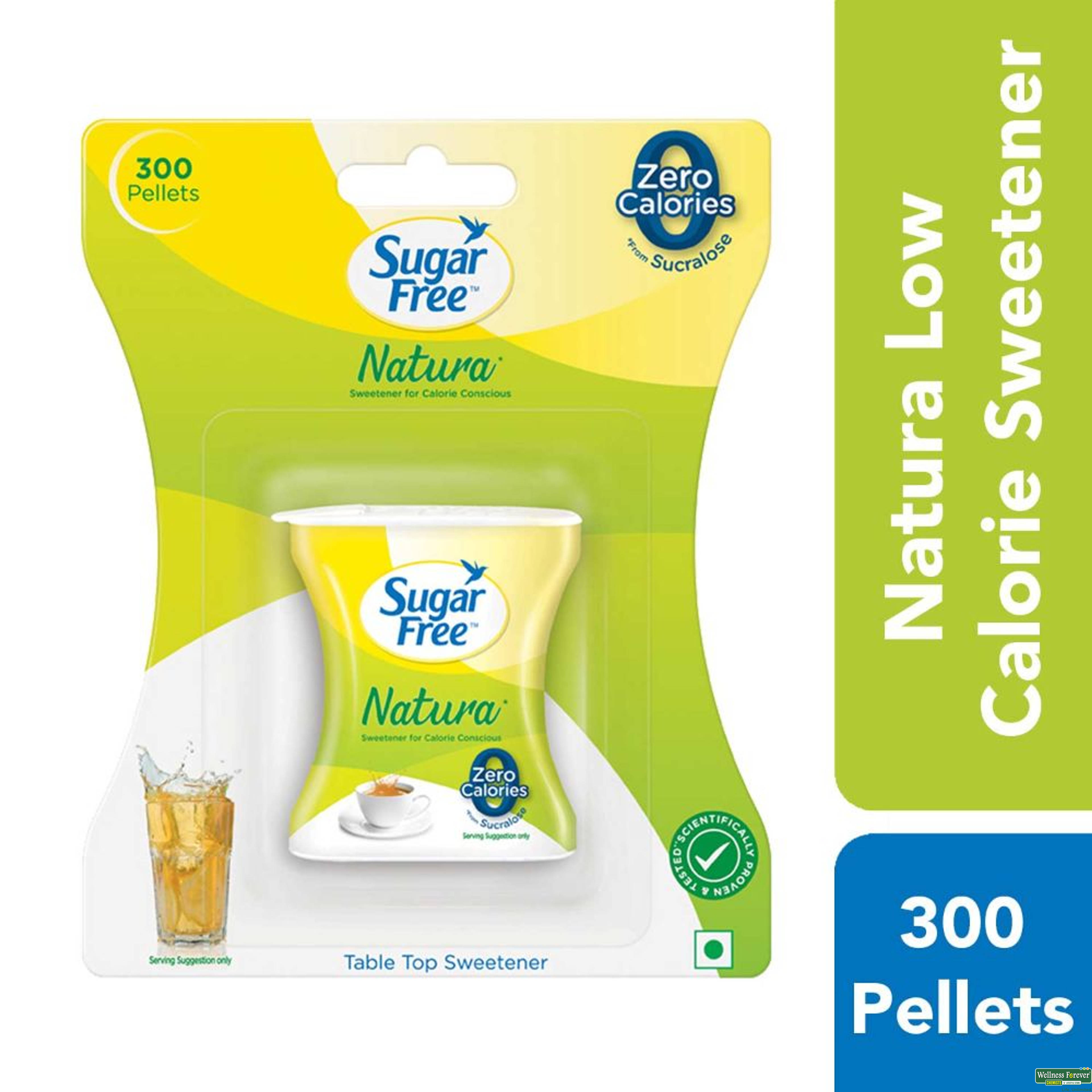 Sugar Free Natura Low Calorie Sweetener, 300 pellets-image