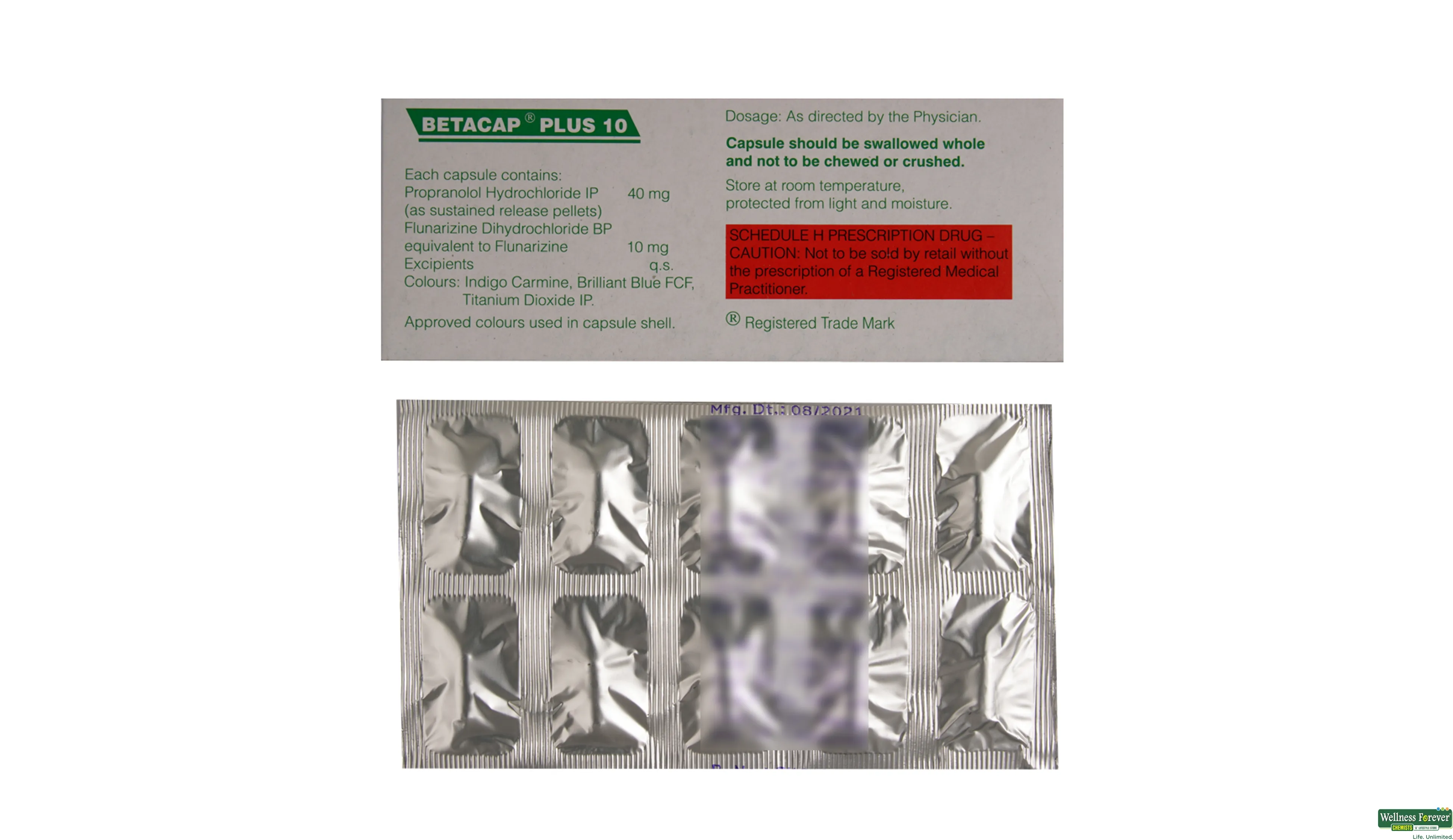 BETACAP-PLUS 10MG 10CAP- 1, 10CAP, 