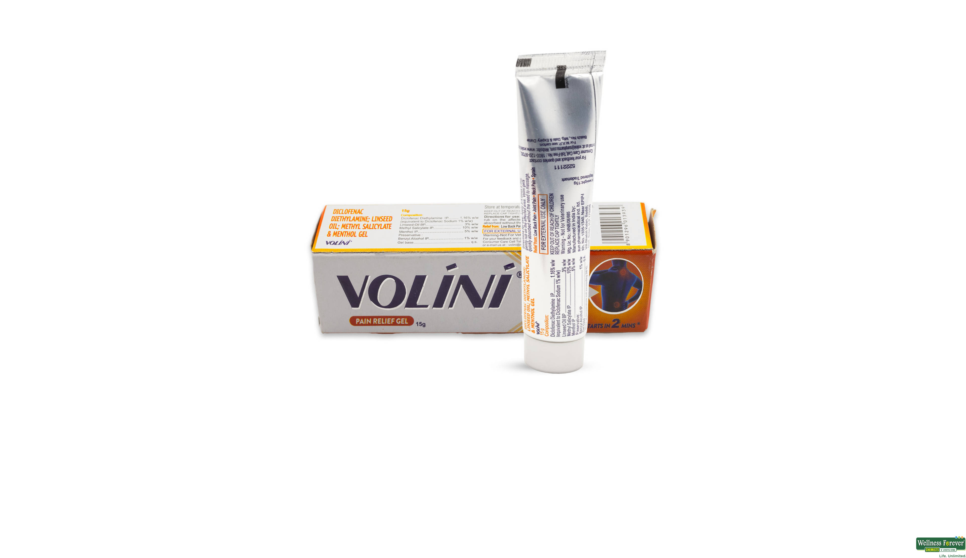 VOLINI GEL 15GM ##- 4, 15GM, null