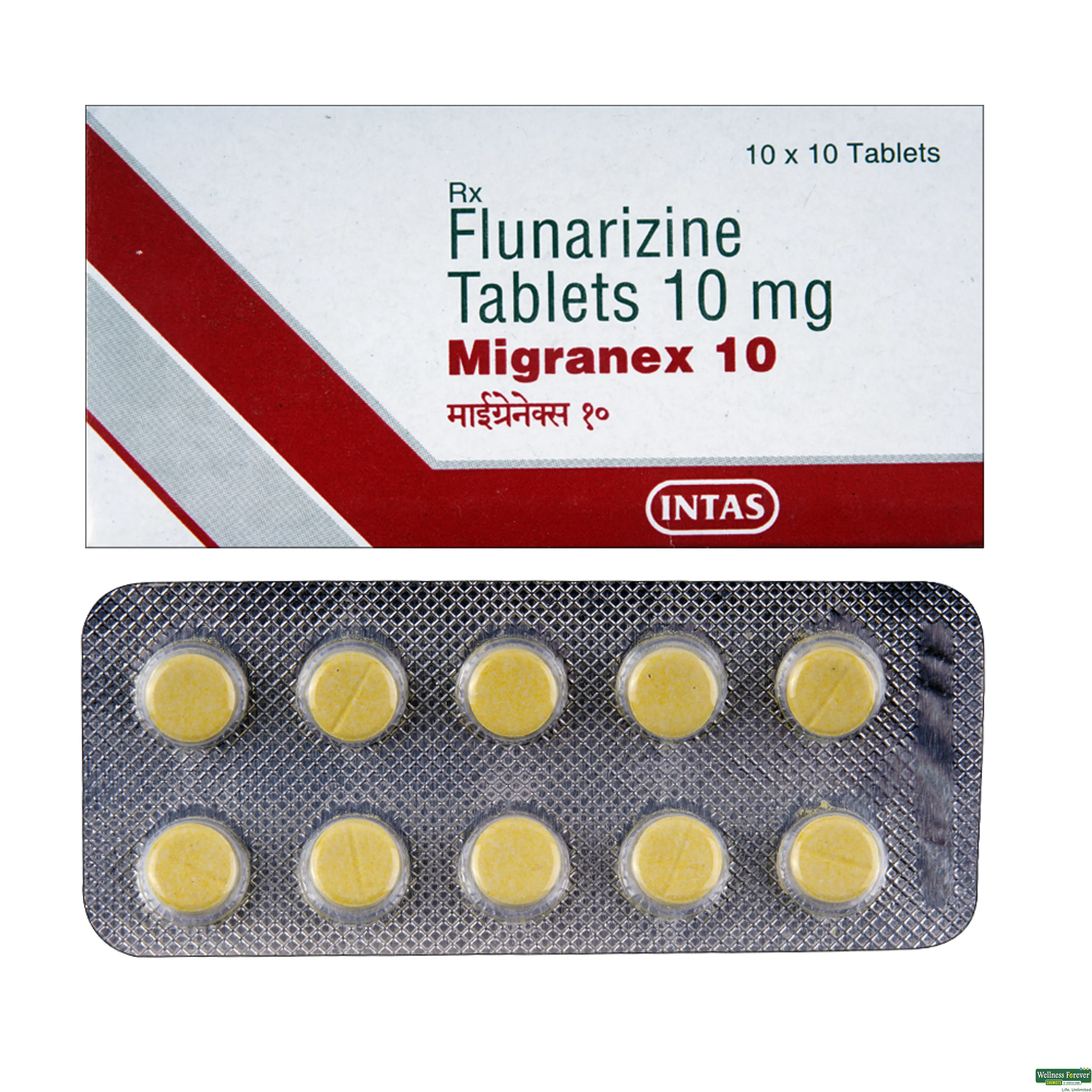 MIGRANEX 10MG 10TAB-image