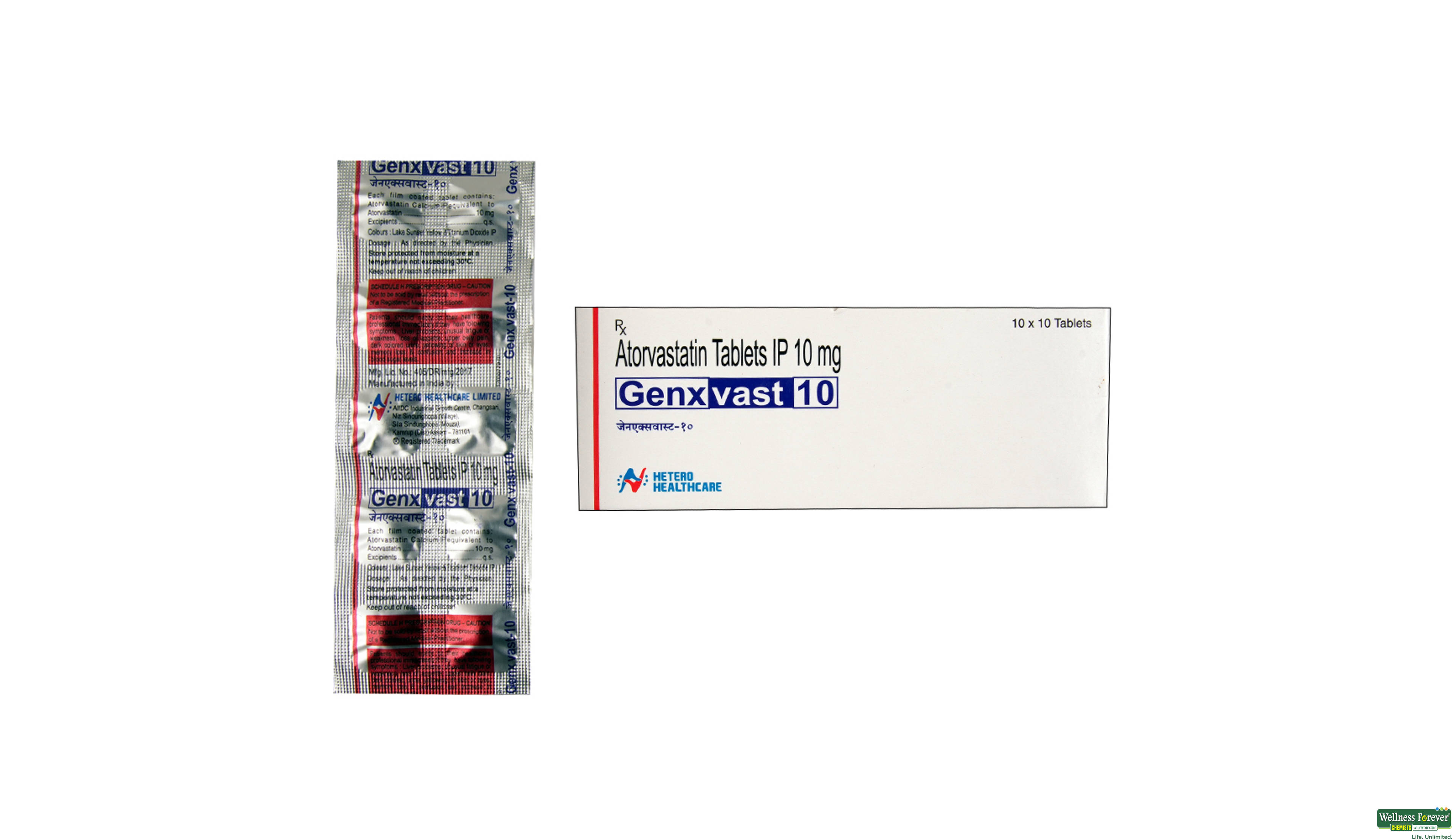 GENXVAST 10MG 10TAB- 1, 10TAB, 
