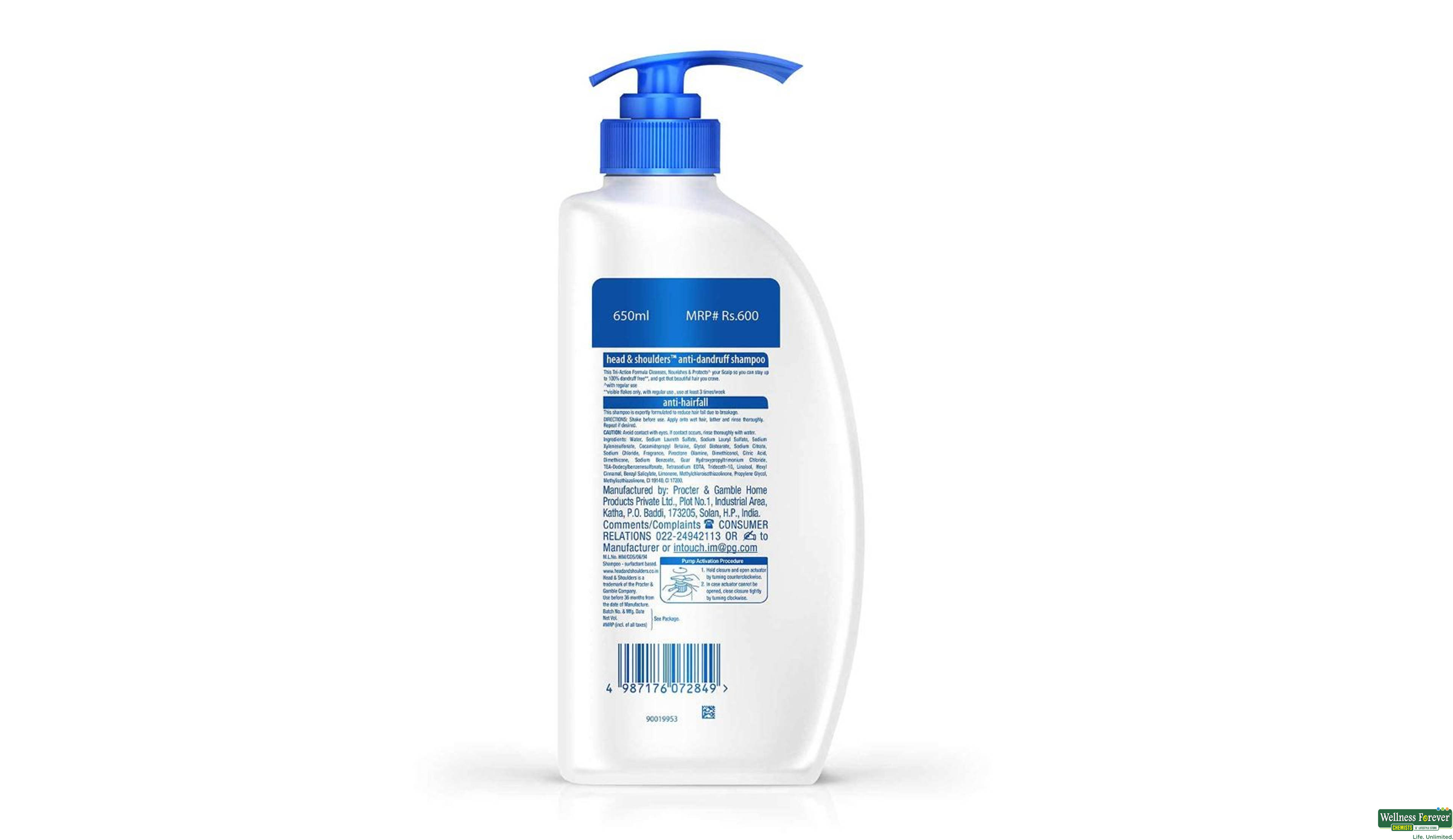 HS SHMP ANTI HR/FALL 90ML- 7, 90ML, 