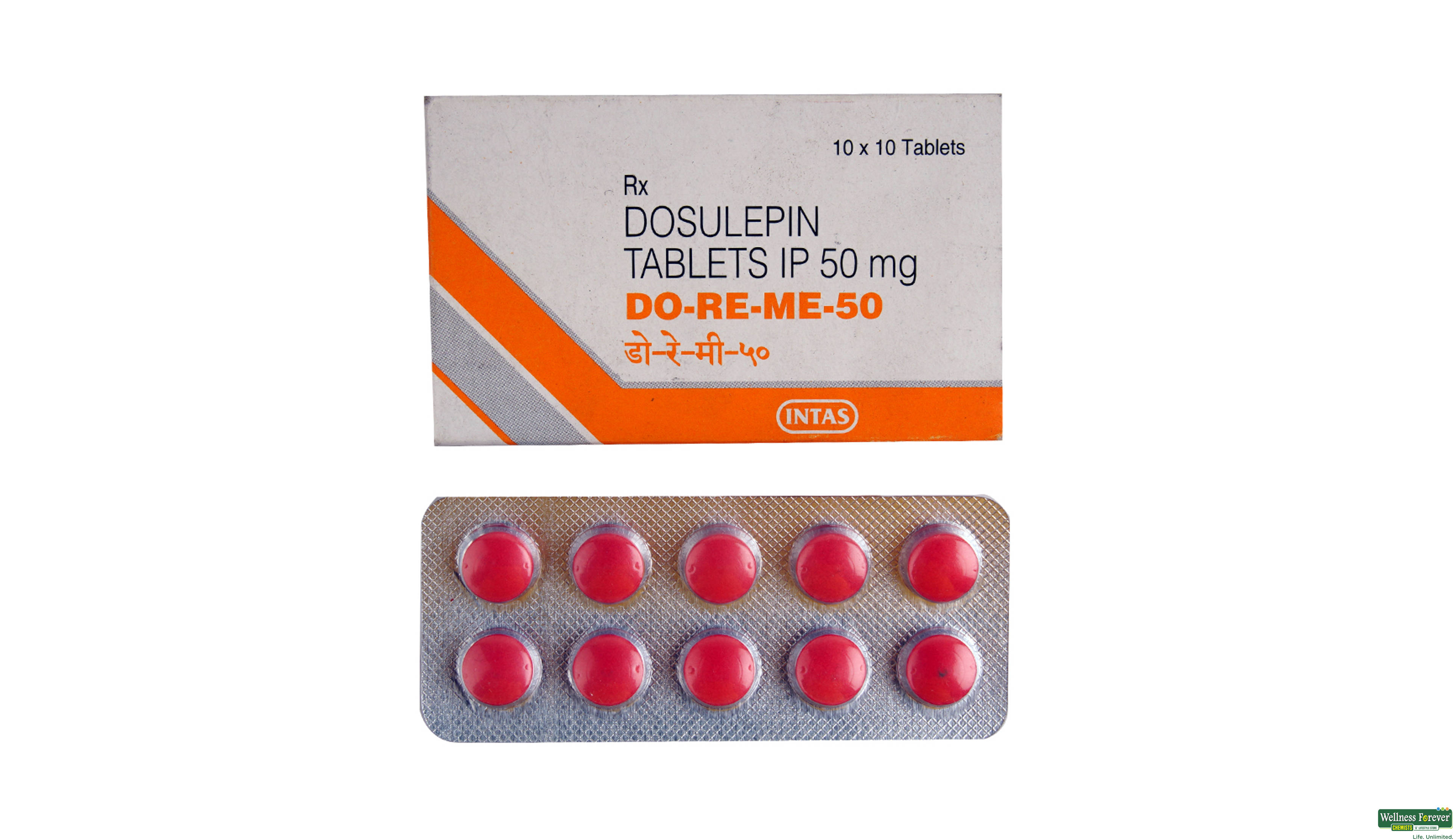 DO-RE-ME 50MG 10TAB- 1, 10TAB, 