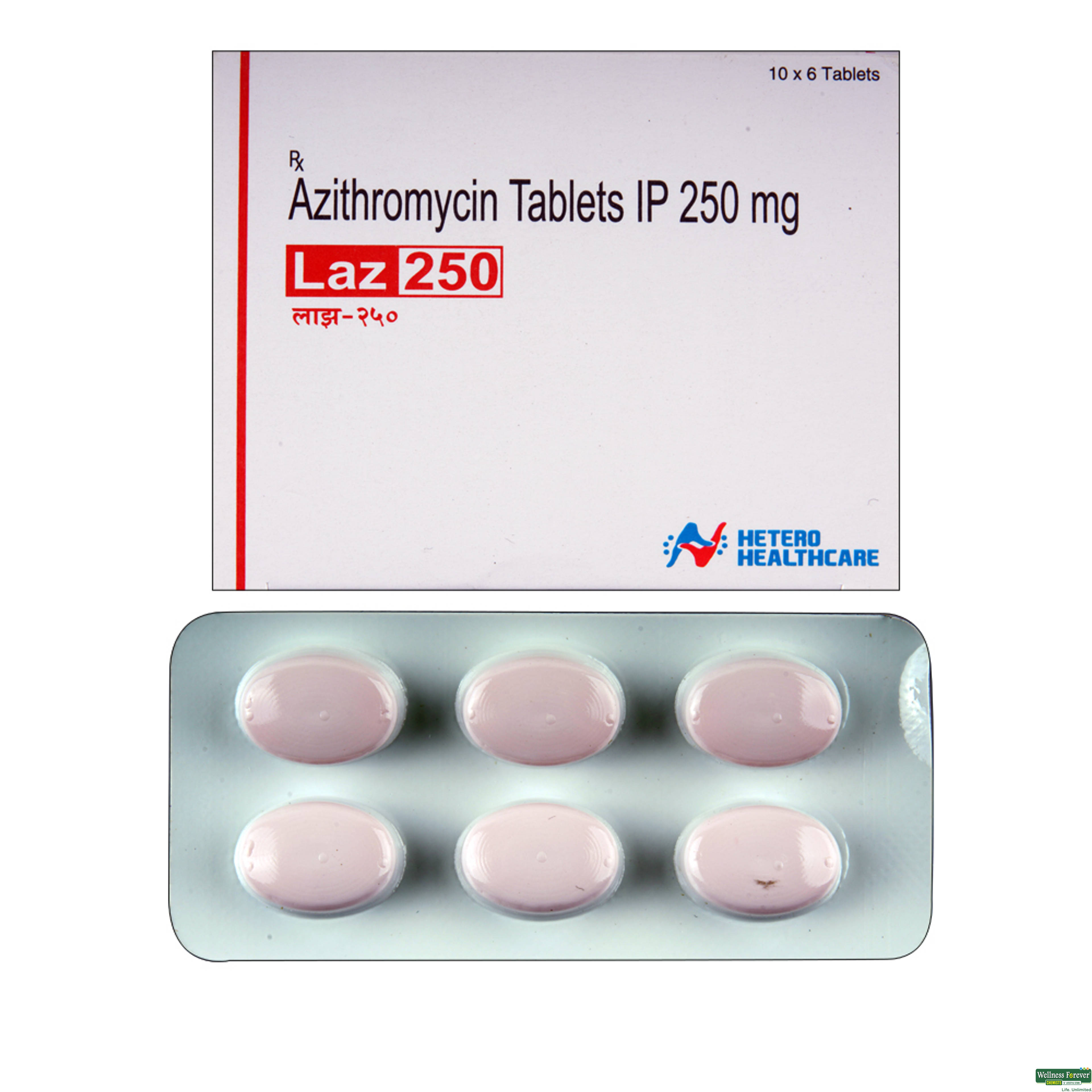 LAZ 250MG 6TAB-image