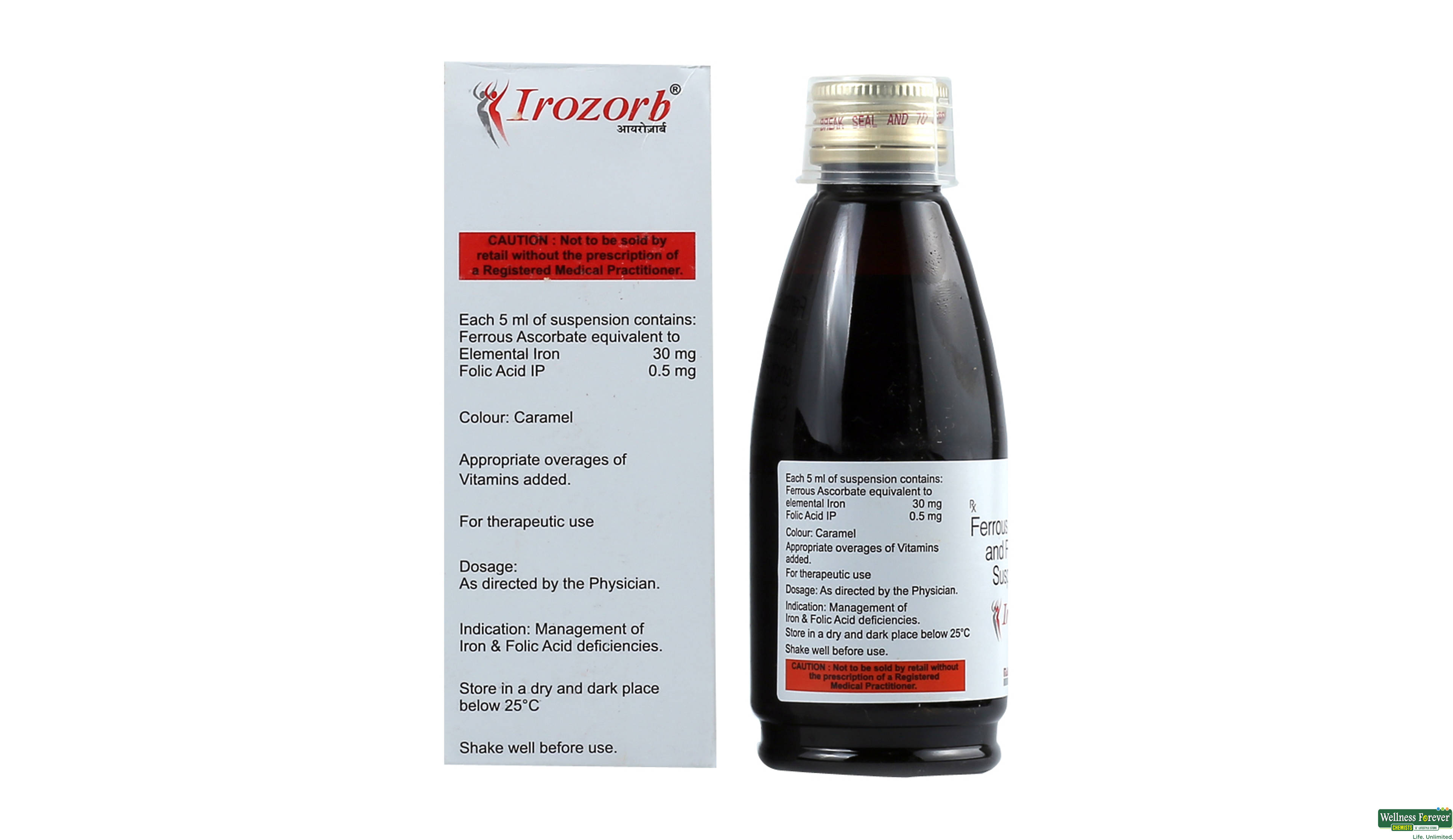 IROZORB SYP 150ML- 2, 150ML, null