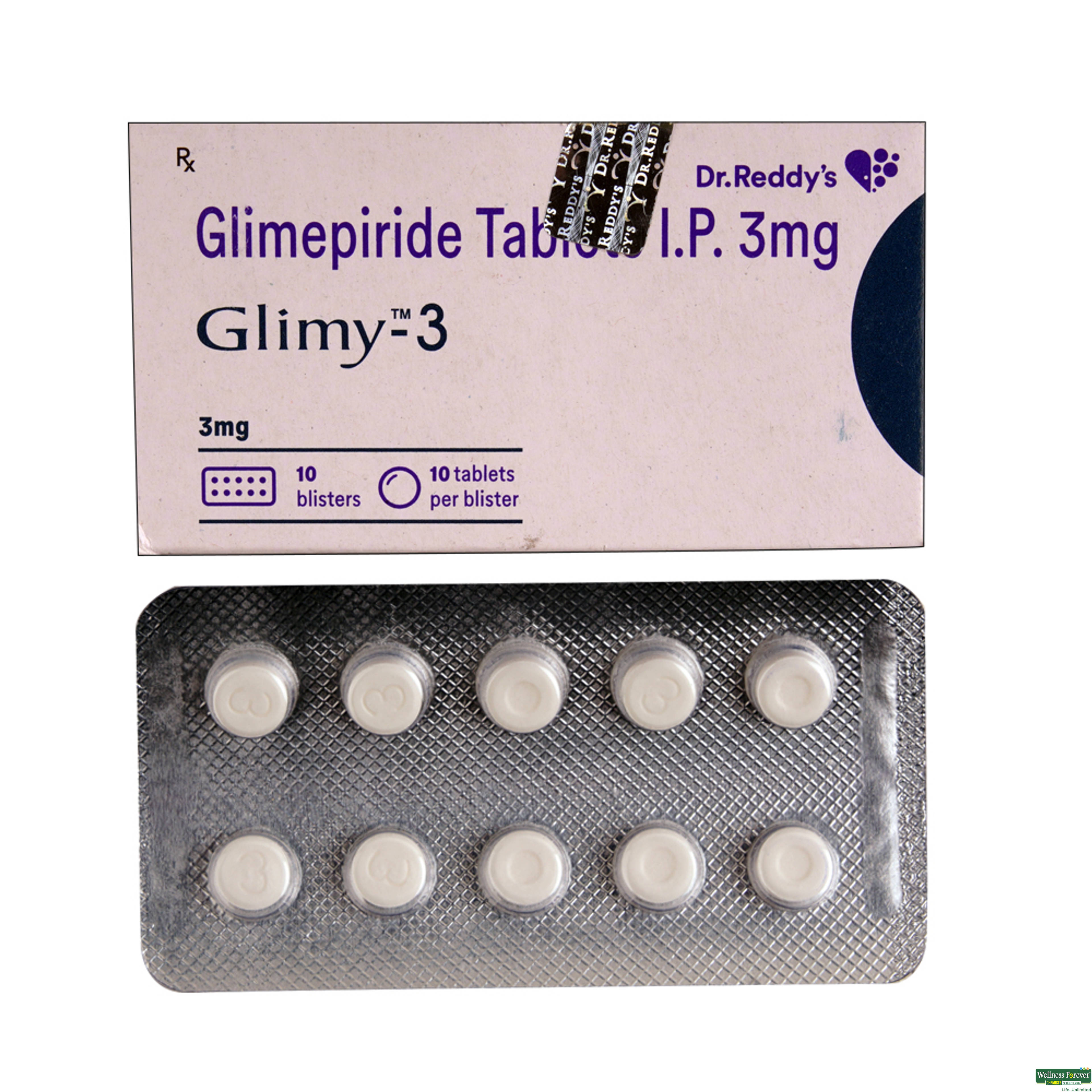 GLIMY 3MG 10TAB-image