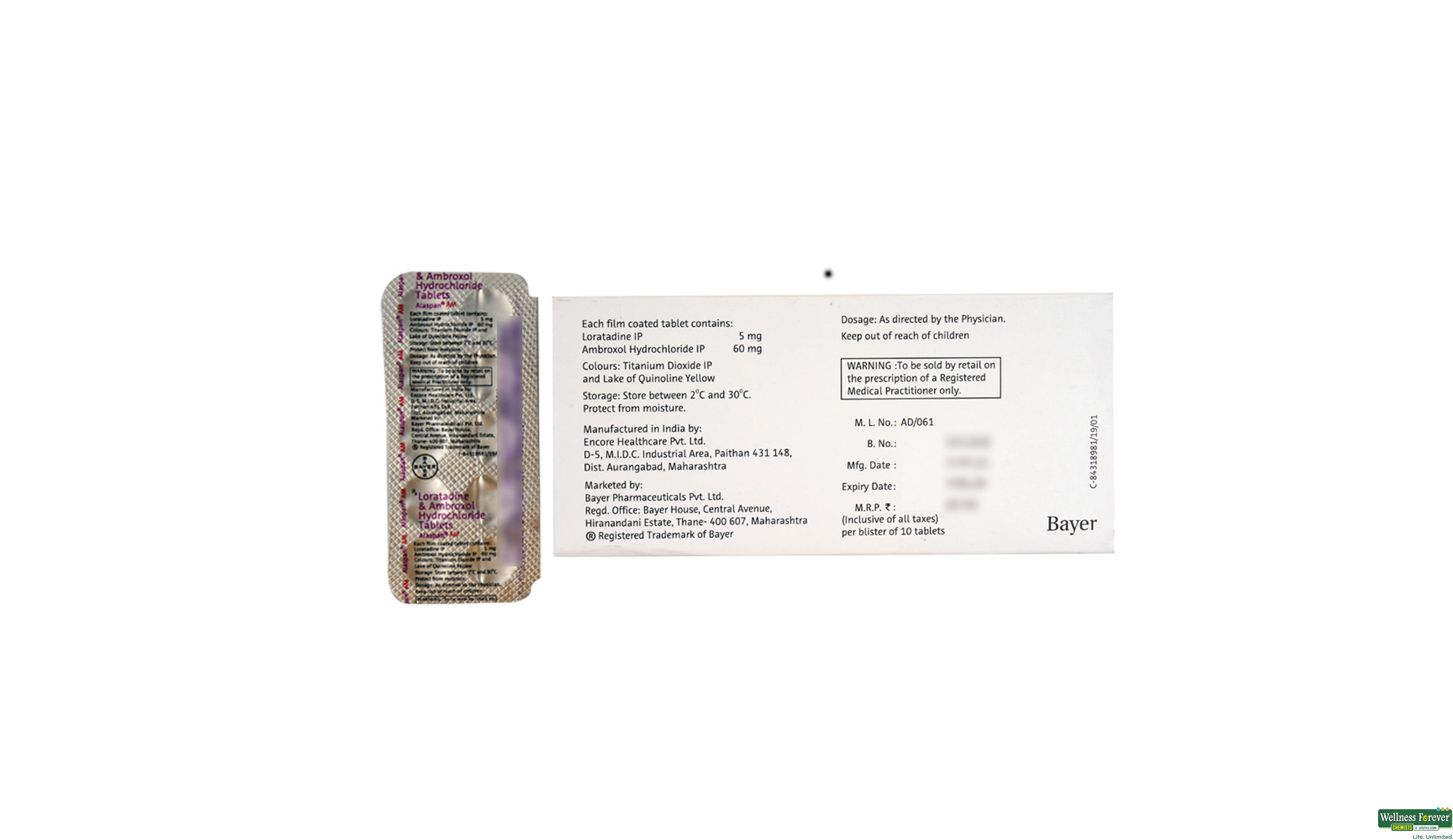 ALASPAN-AM 10TAB- 2, 10TAB, 