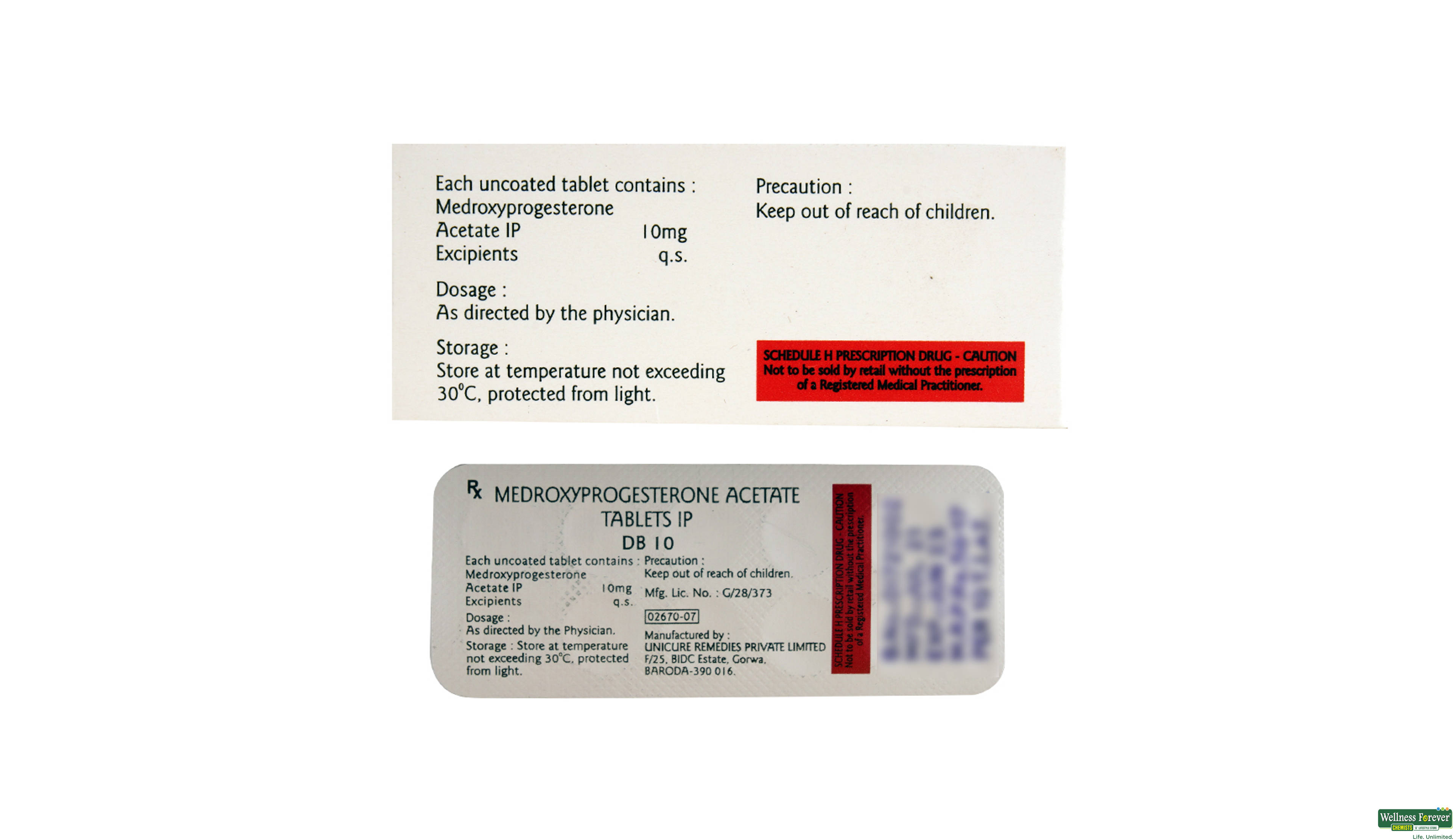 DB 10MG 10TAB- 2, 10TAB, 