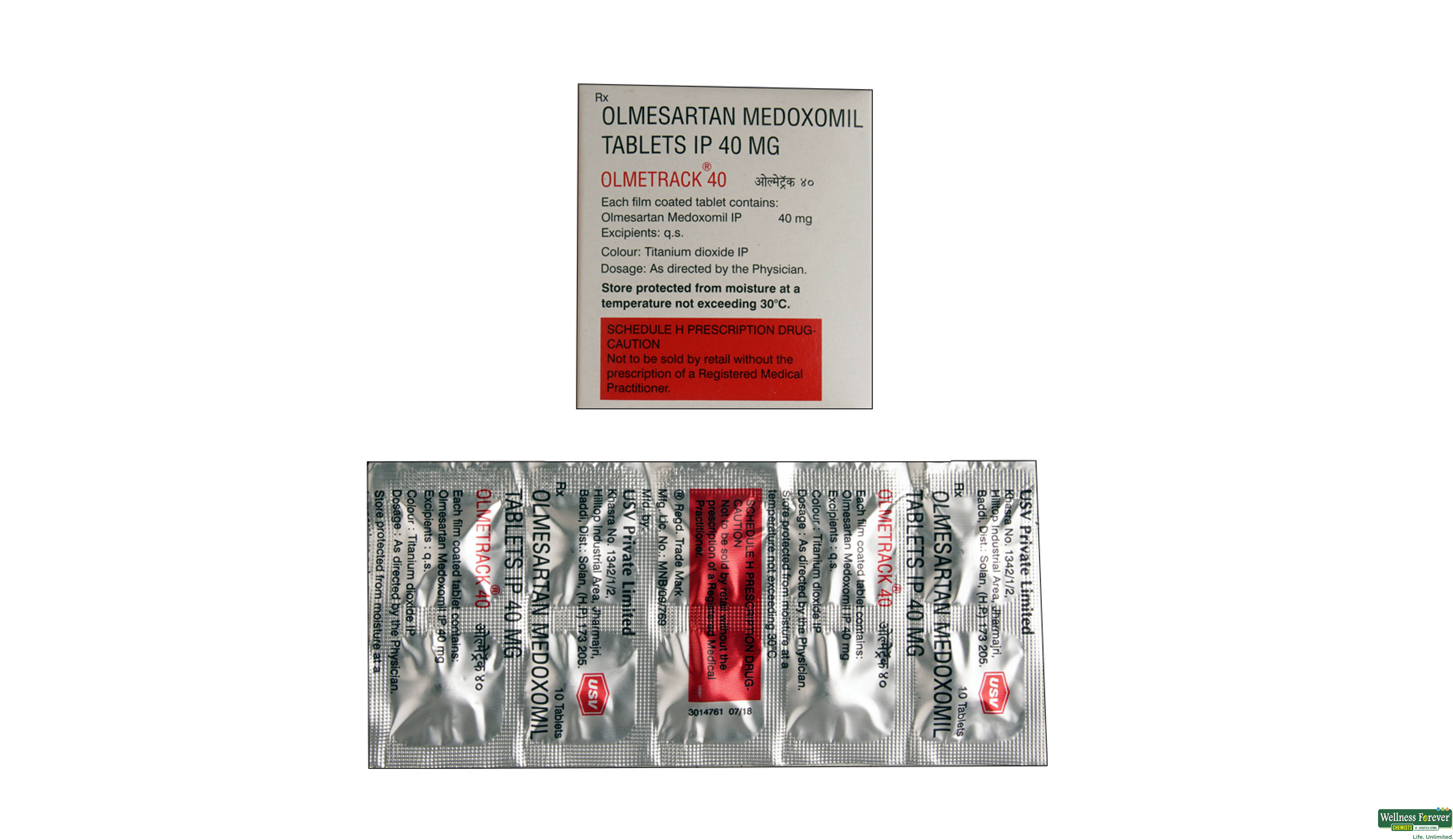 OLMETRACK 40MG 10TAB- 2, 10TAB, 