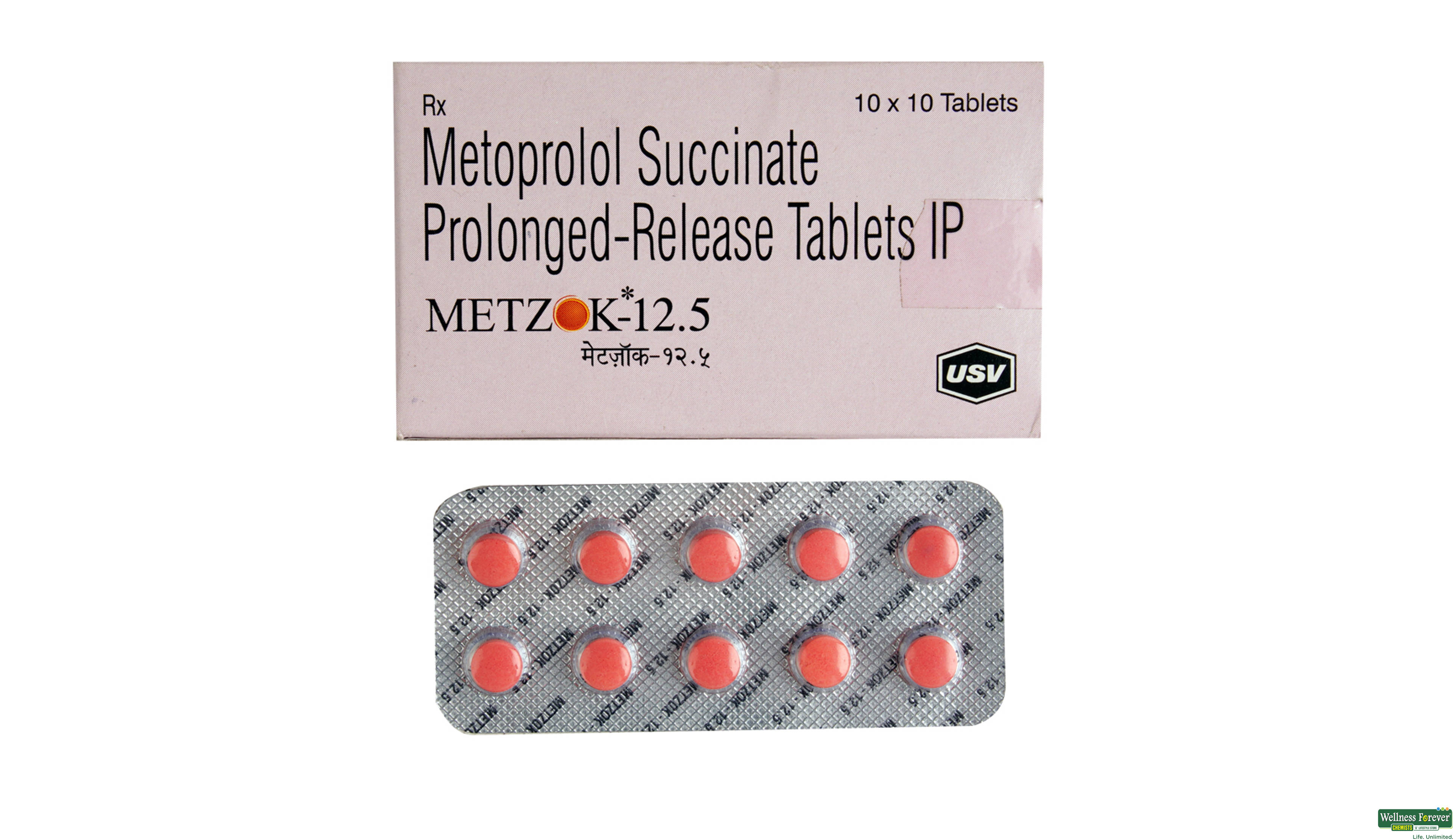 METZOK 12.5MG 10TAB- 1, 10TAB, 