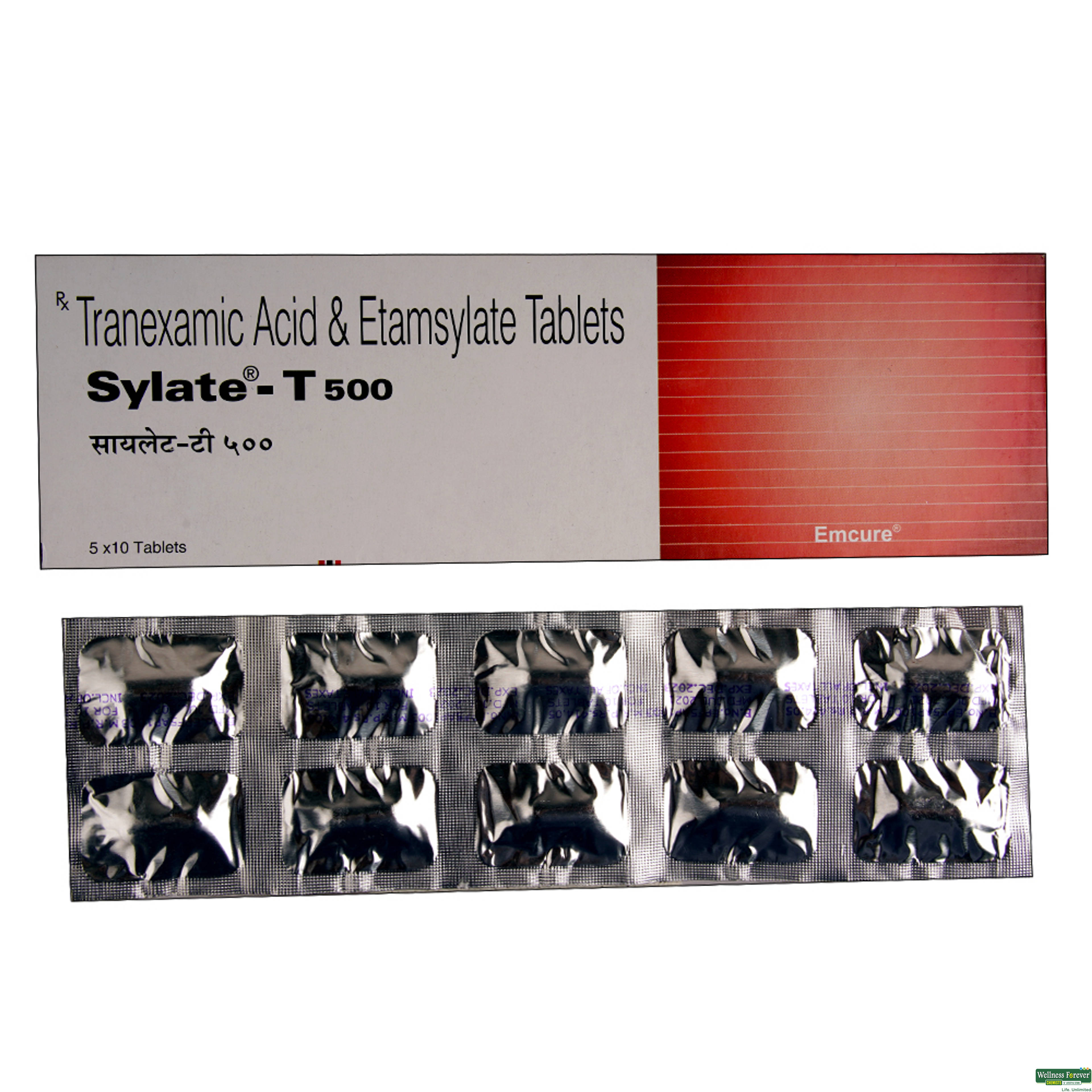 Sylate-T 500mg 10 Tablets-image
