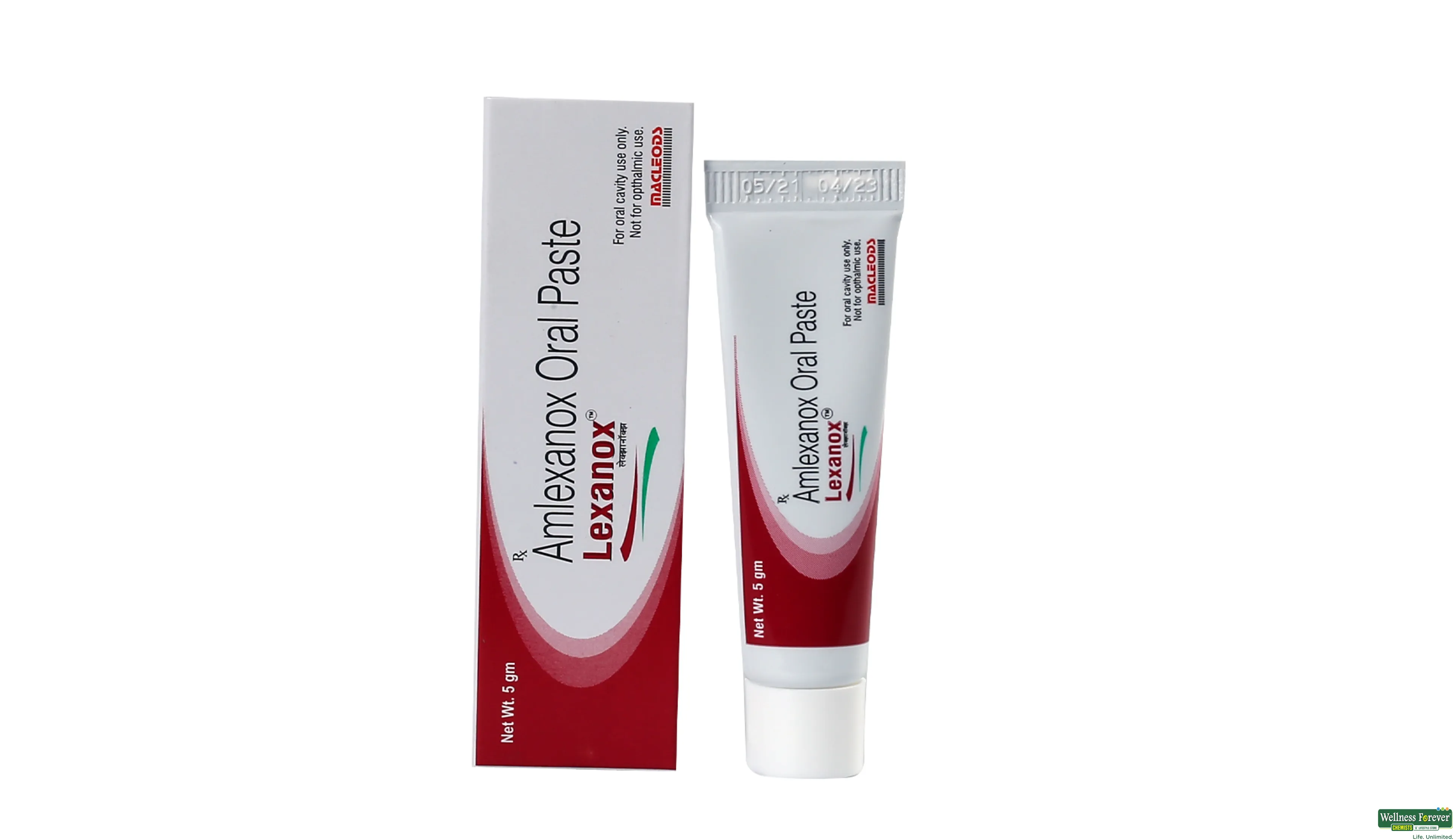 LEXANOX ORAL PASTE 5GM- 1, 5GM, null