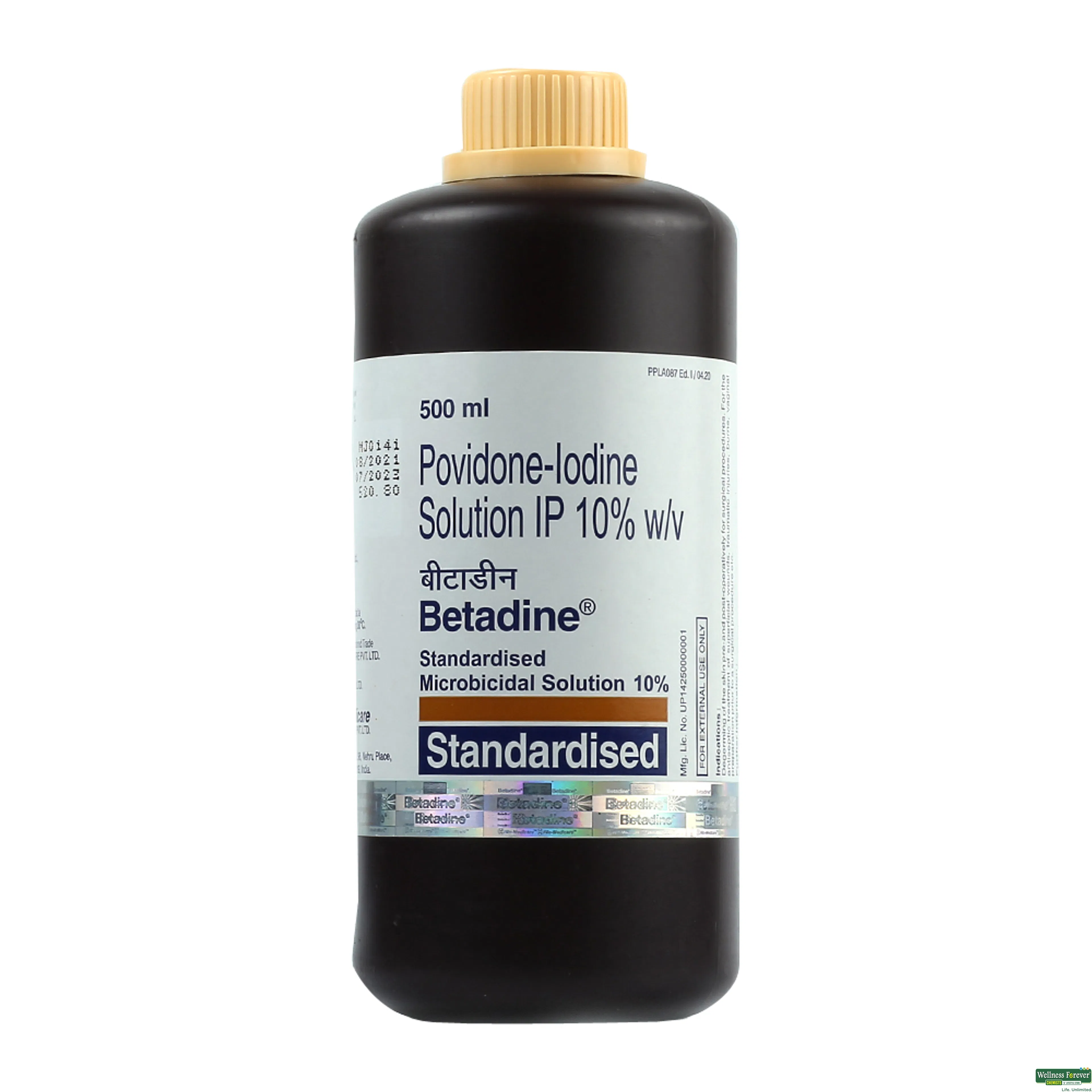 BETADINE 10% SOLN 500ML-image