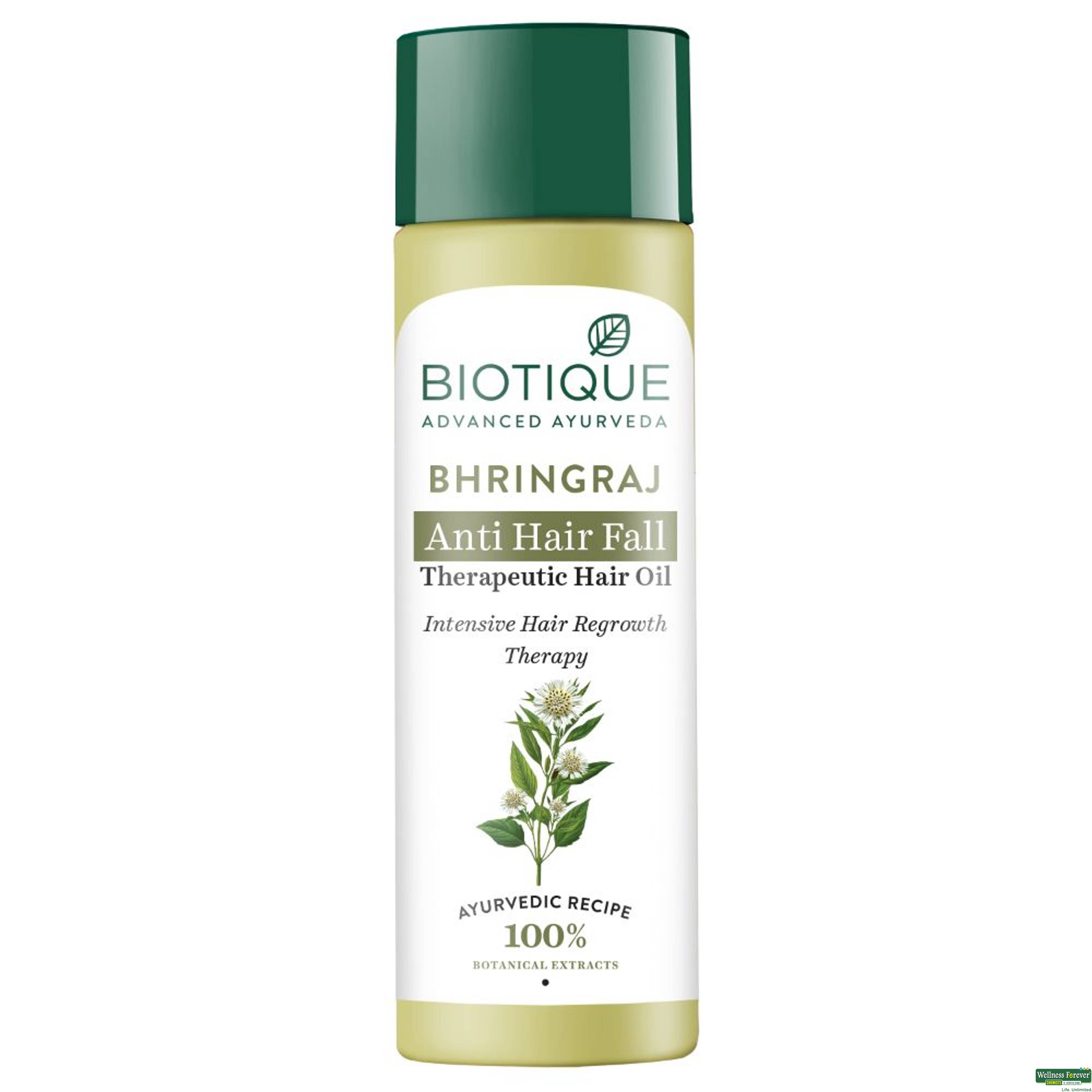 Biotique Bio Bhringraj Fresh Growth Therapeutic Oil, 120 ml-image