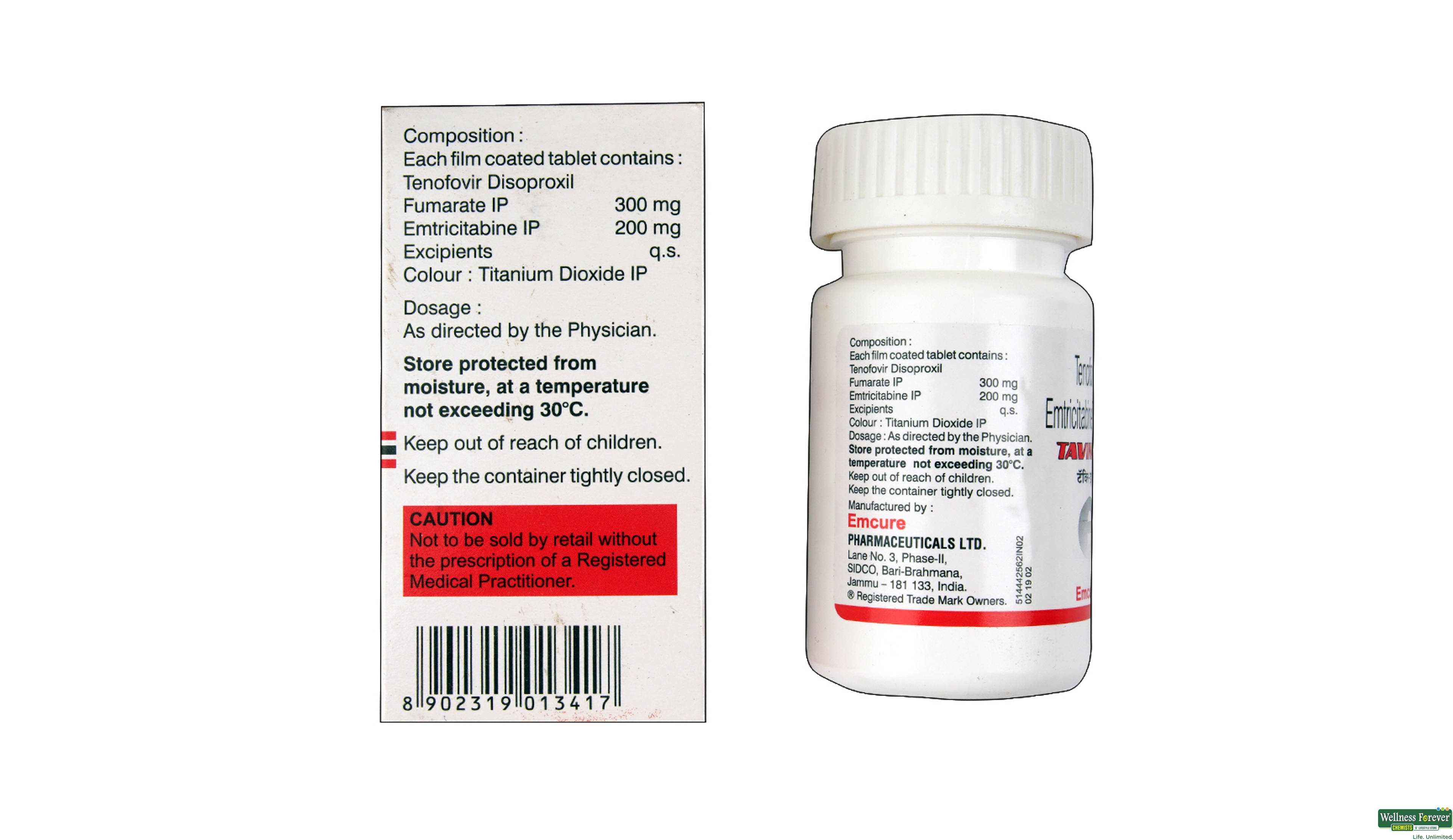 TAVIN-EM 30TAB- 2, 30TAB, null