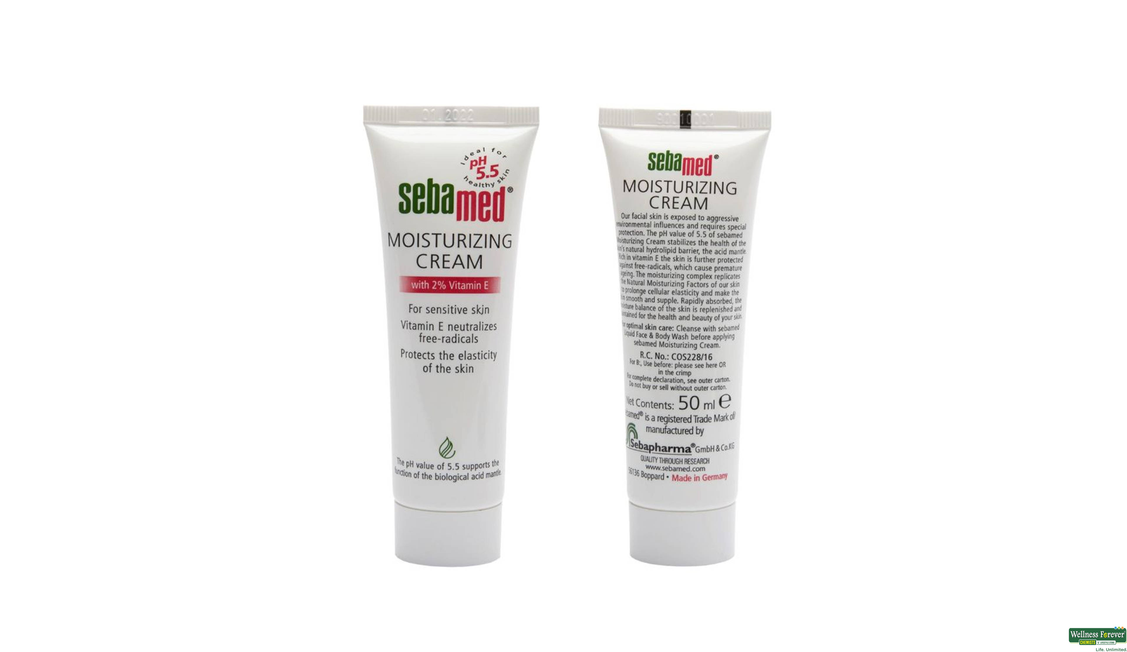 SEBAMED CRM MOIST 50ML- 3, 50ML, null