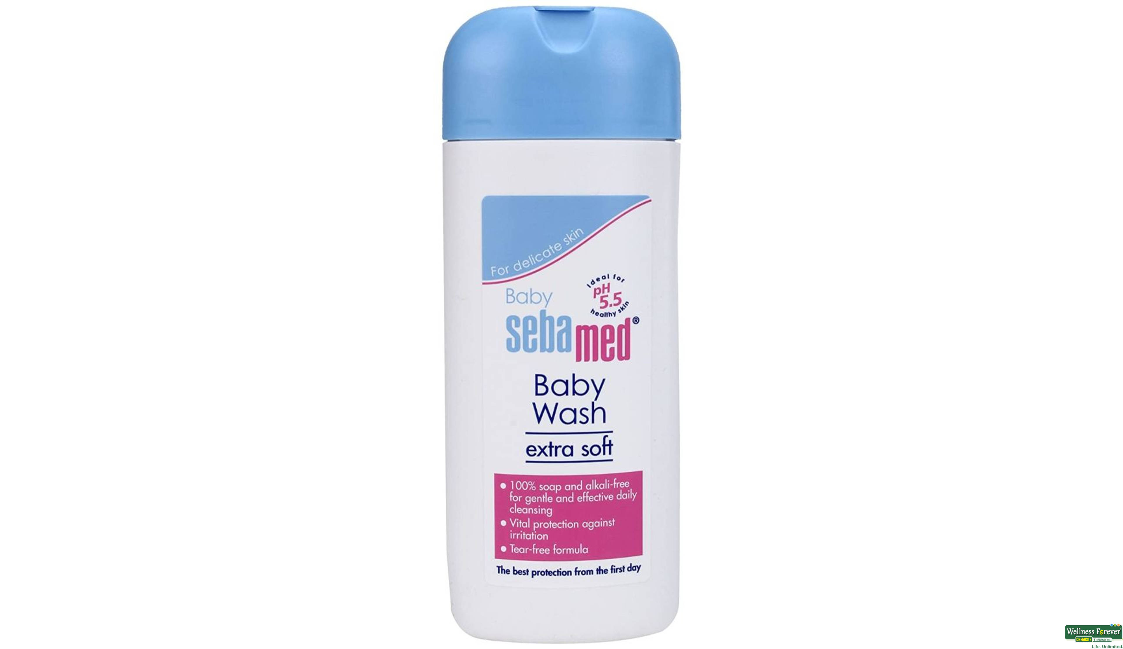 SEBAMED BABY WASH 200ML- 1, 200ML, null