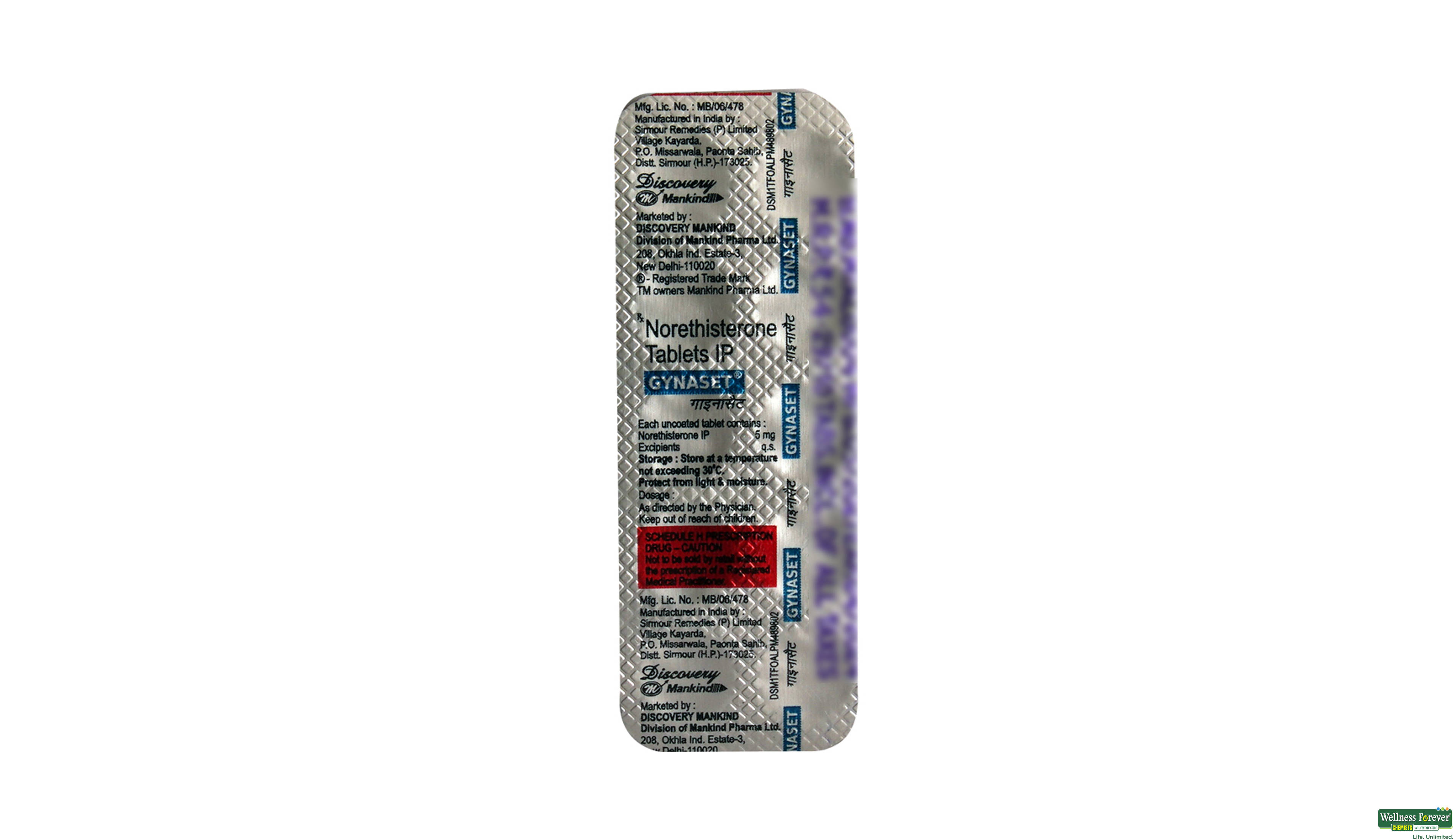 GYNASET 10TAB- 2, 10TAB, 