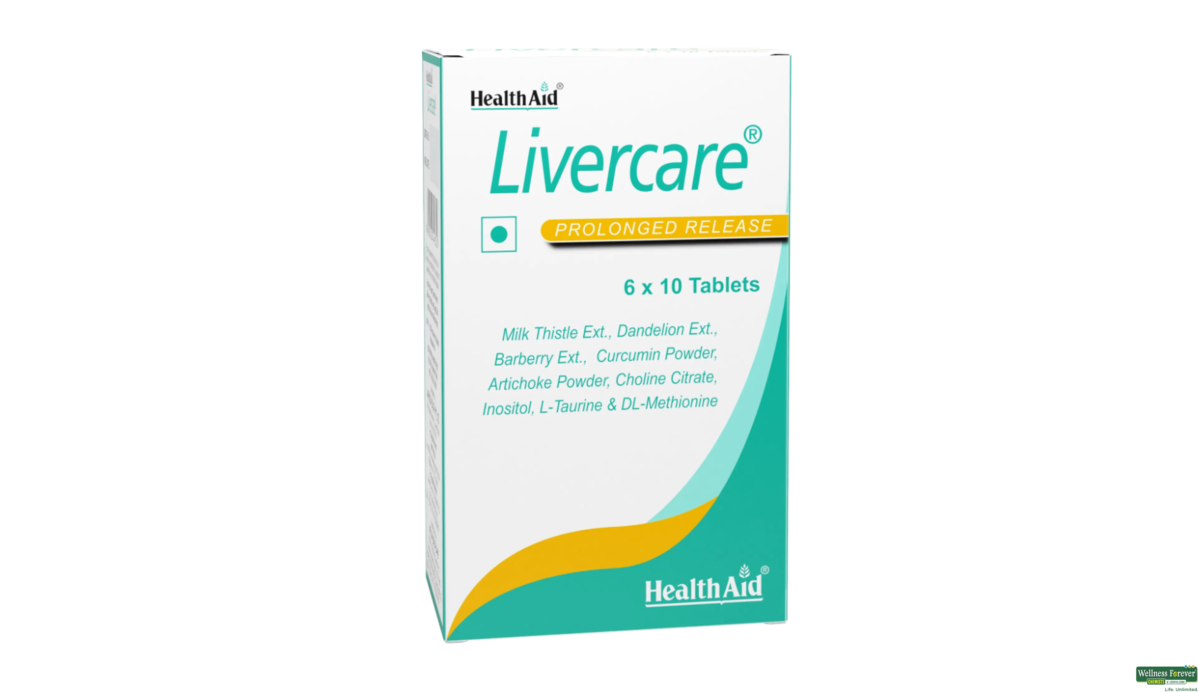 HEALTH AID LIVERCARE 60TAB- 1, 60TAB, null