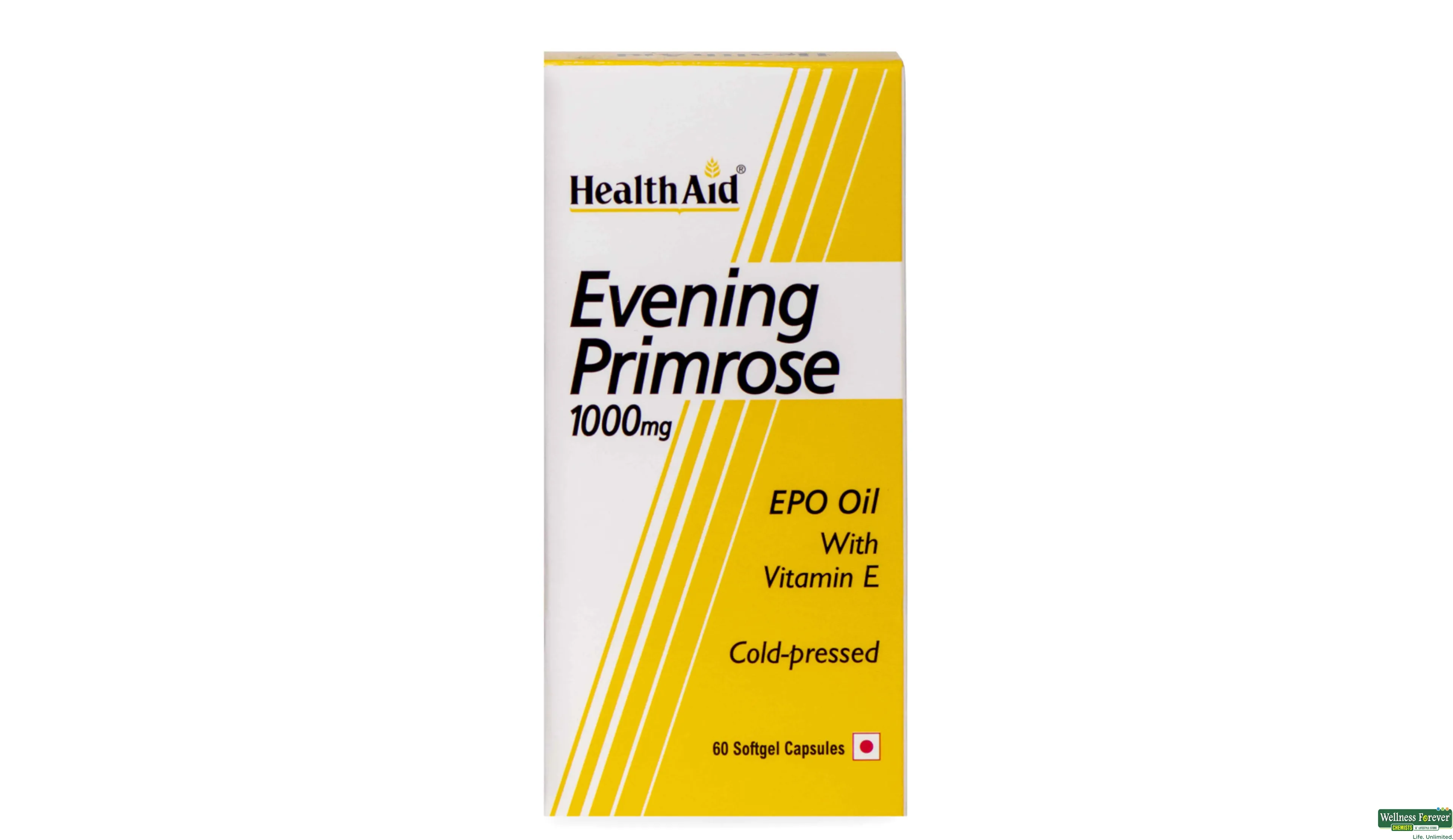 HEALTH AID EVENING PRMROSE 1000MG 60CAP- 1, 60CAP, 