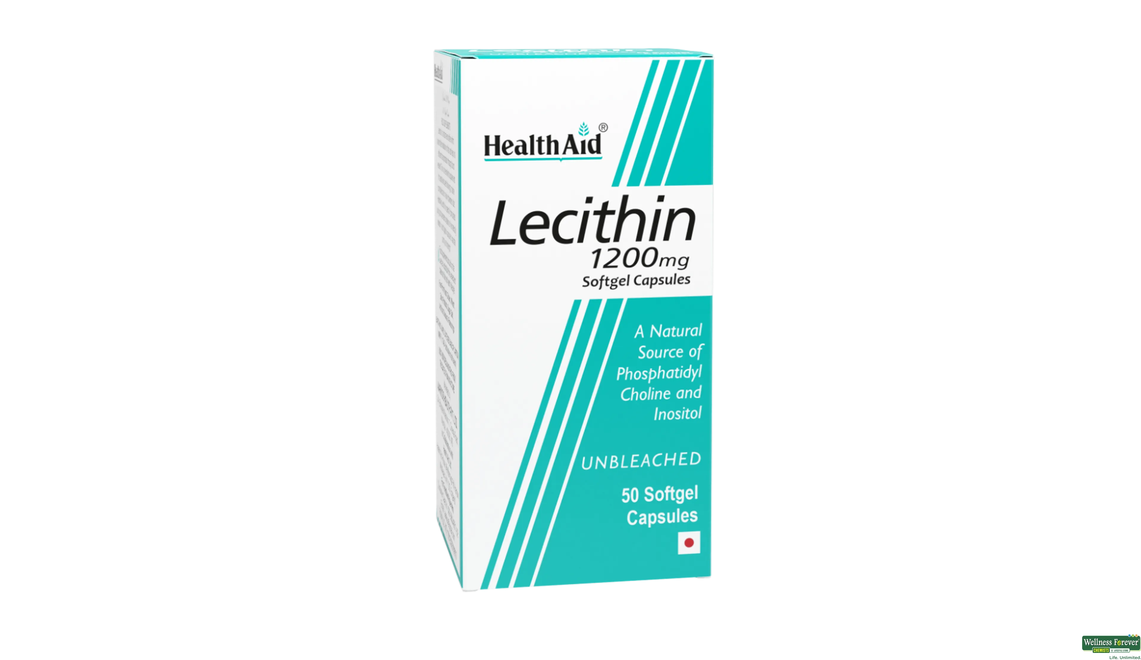 HEALTH AID LECITHIN 1200MG 50CAP- 1, 50CAP, 