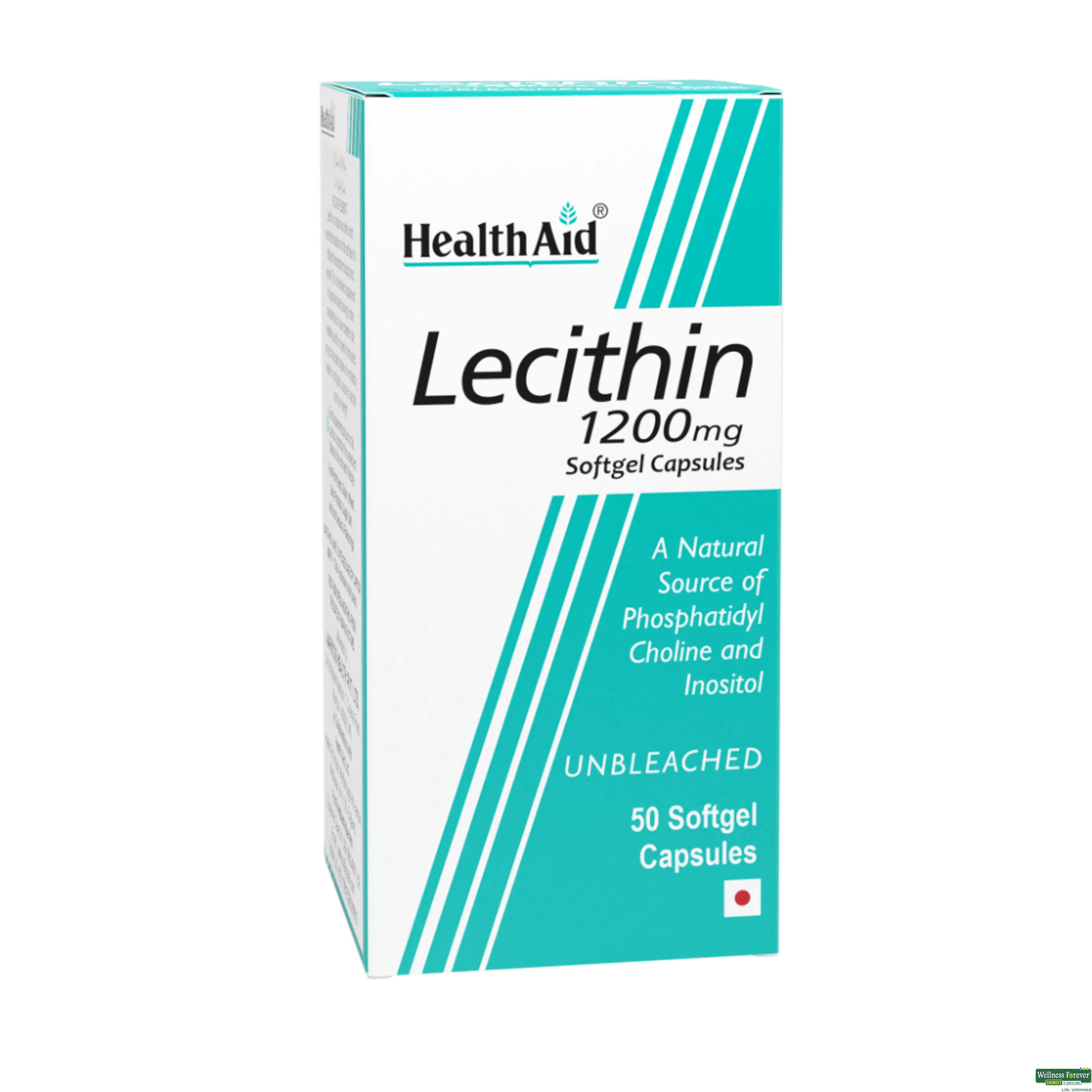 HEALTH AID LECITHIN 1200MG 50CAP-image