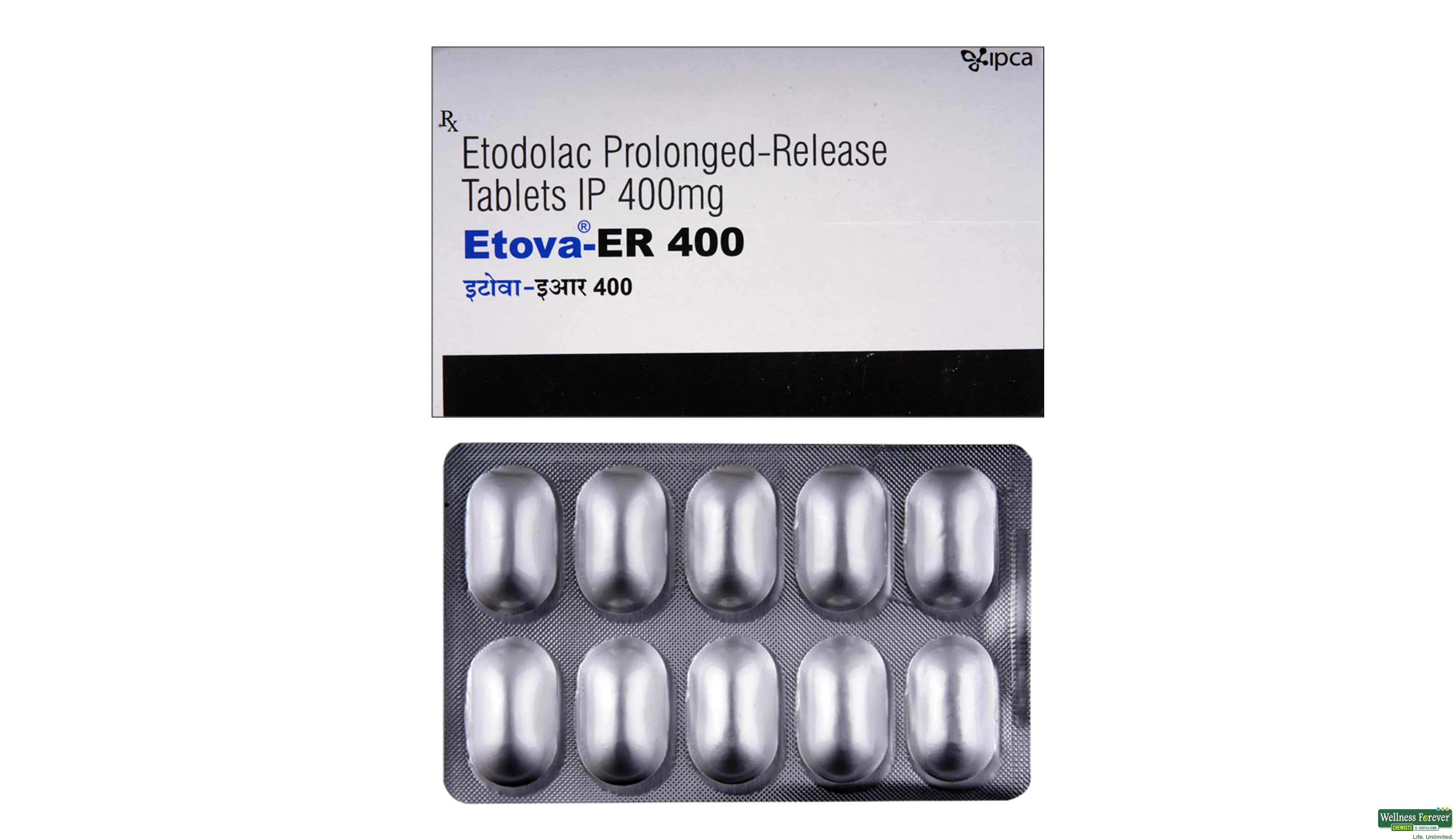 ETOVA-ER 400MG 10TAB- 1, 10TAB, 