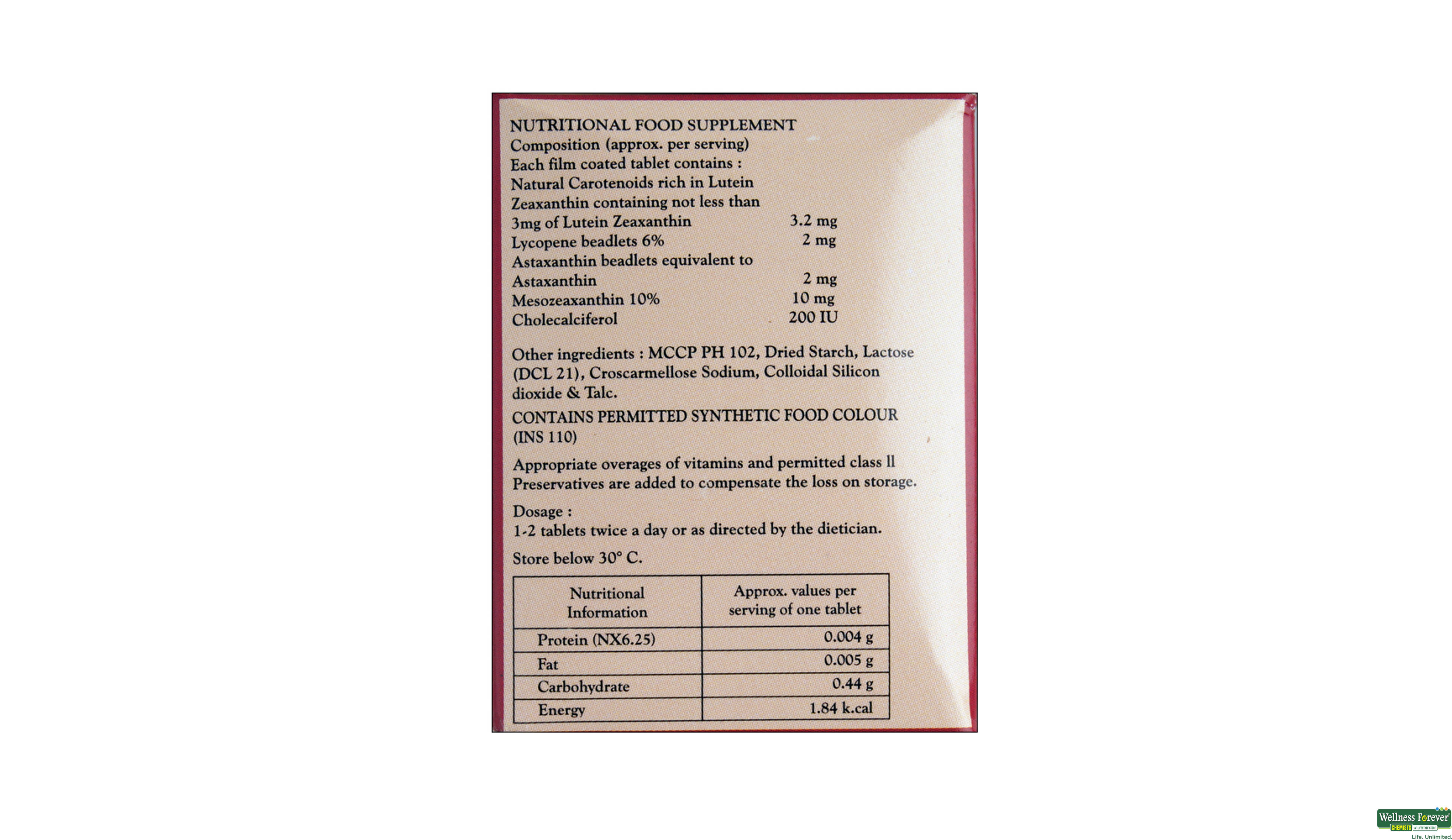 OCUGOLD-PLUS 10TAB- 2, 10TAB, 