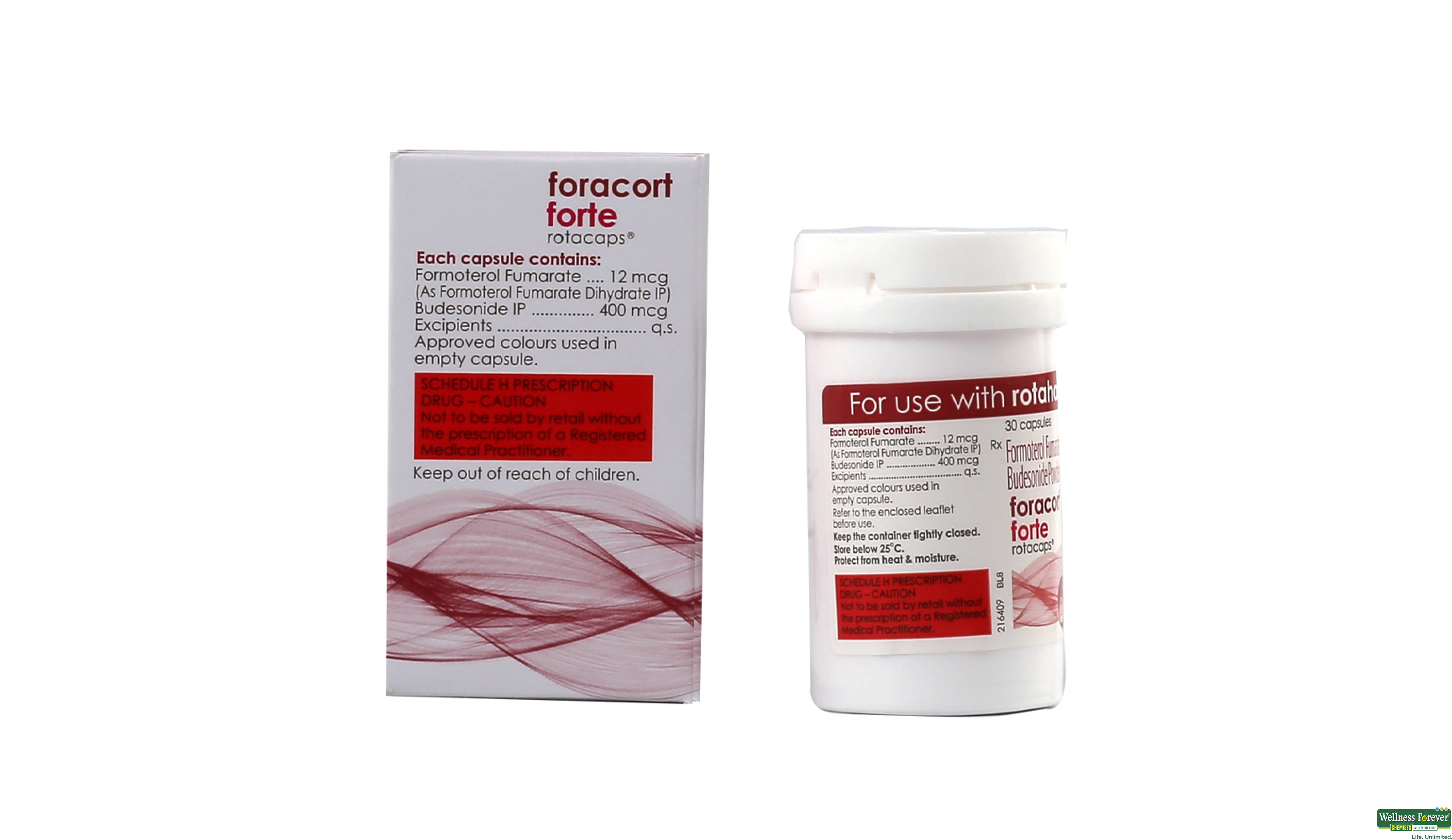 FORACORT-FORTE ROTACAP 30CAP- 2, 30CAP, null