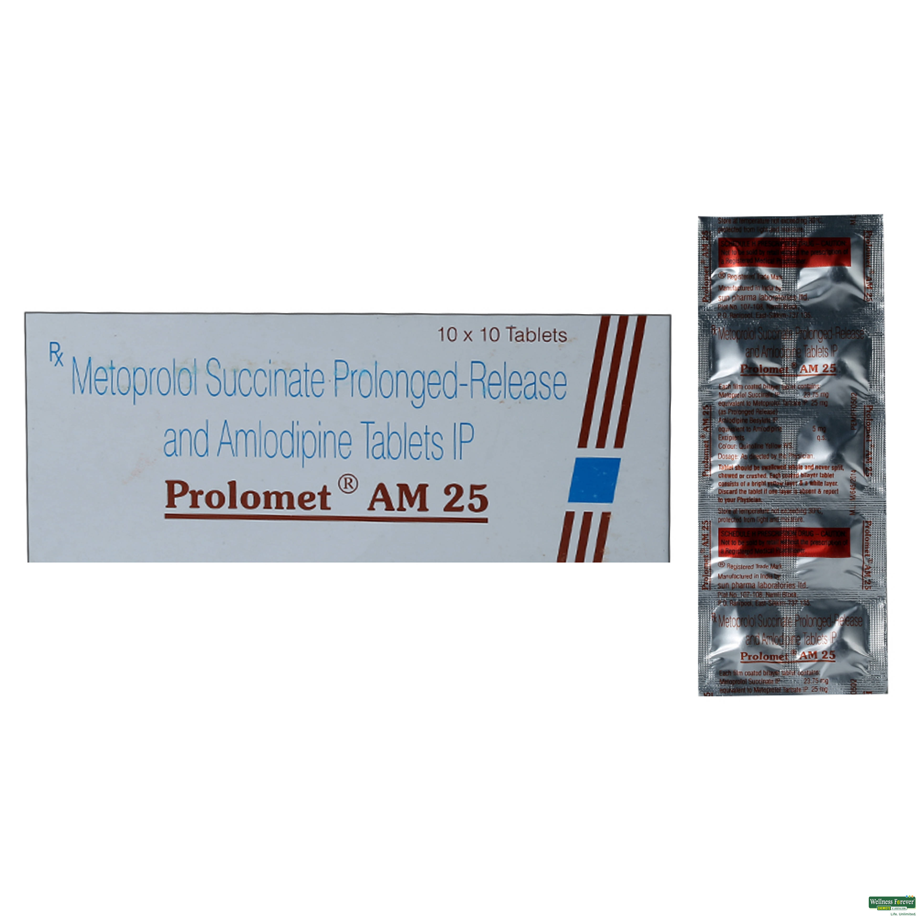 PROLOMET-AM 25MG 10TAB-image