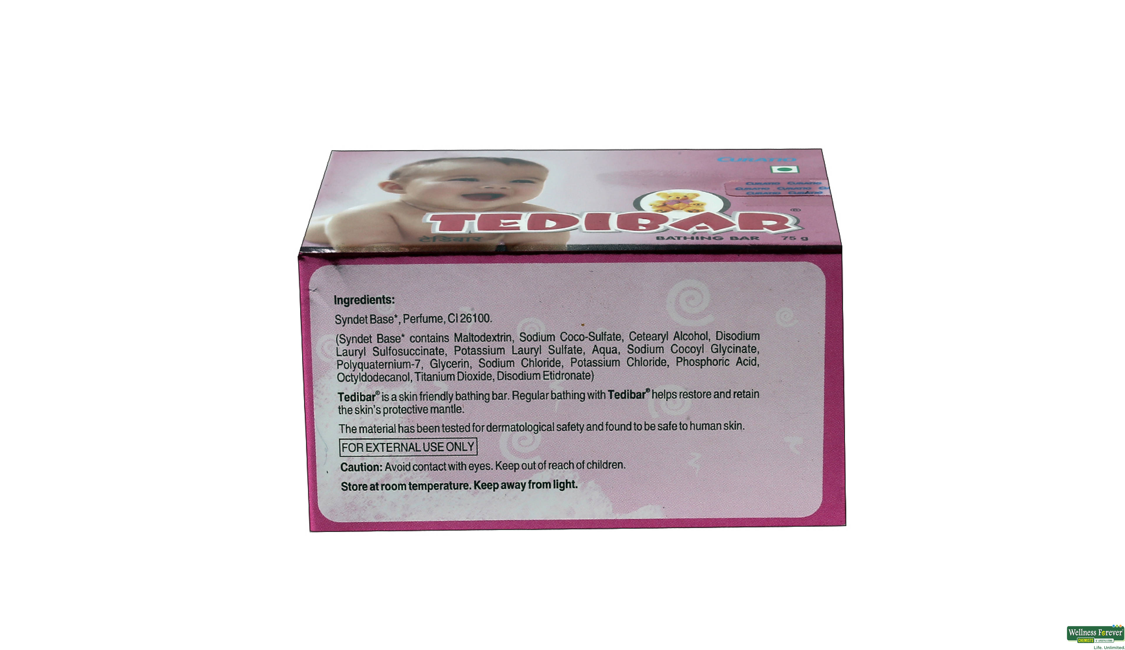 TEDIBAR BAR 75GM- 2, 75GM, 