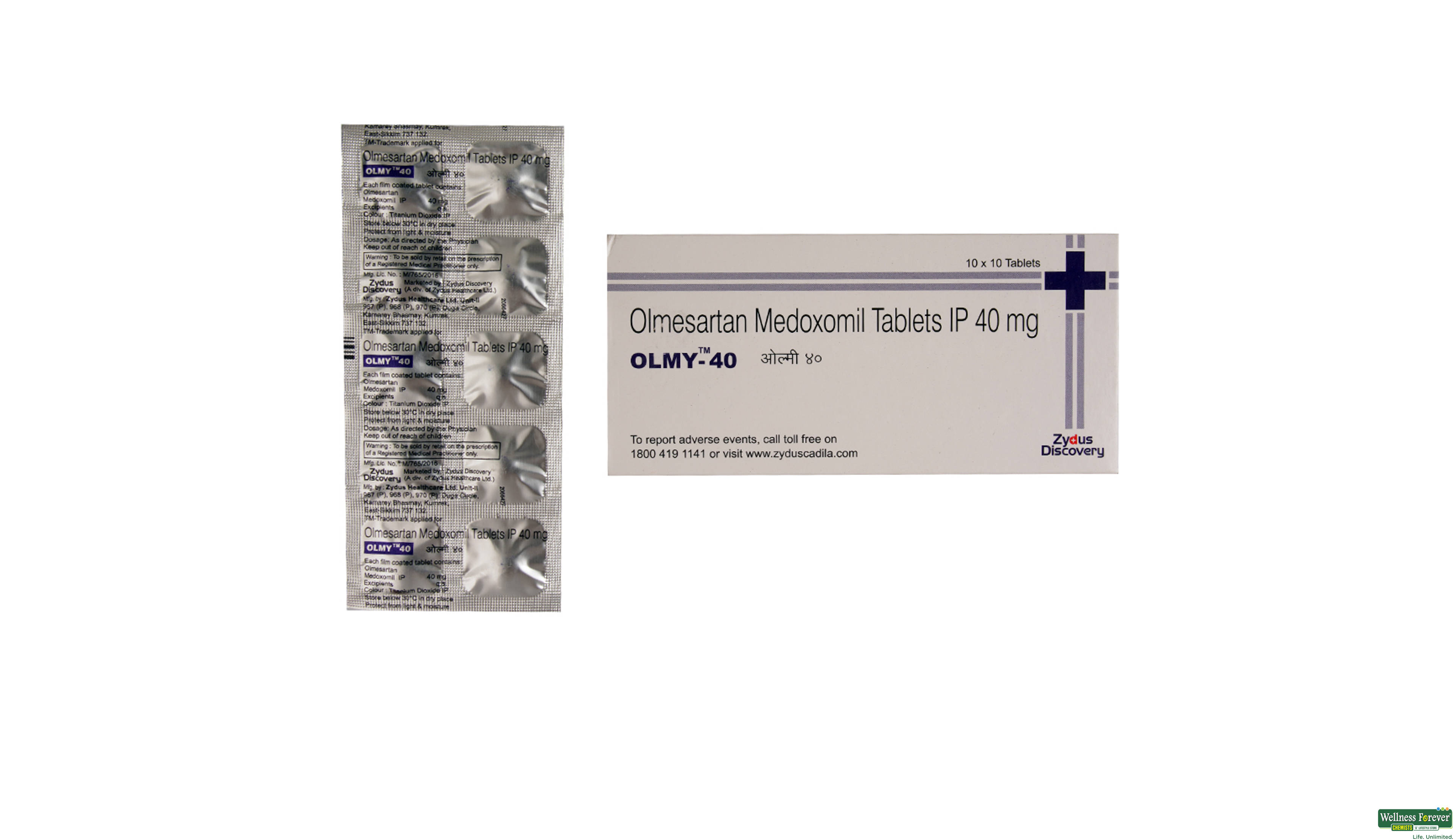 OLMY 40MG 10TAB- 1, 10TAB, 