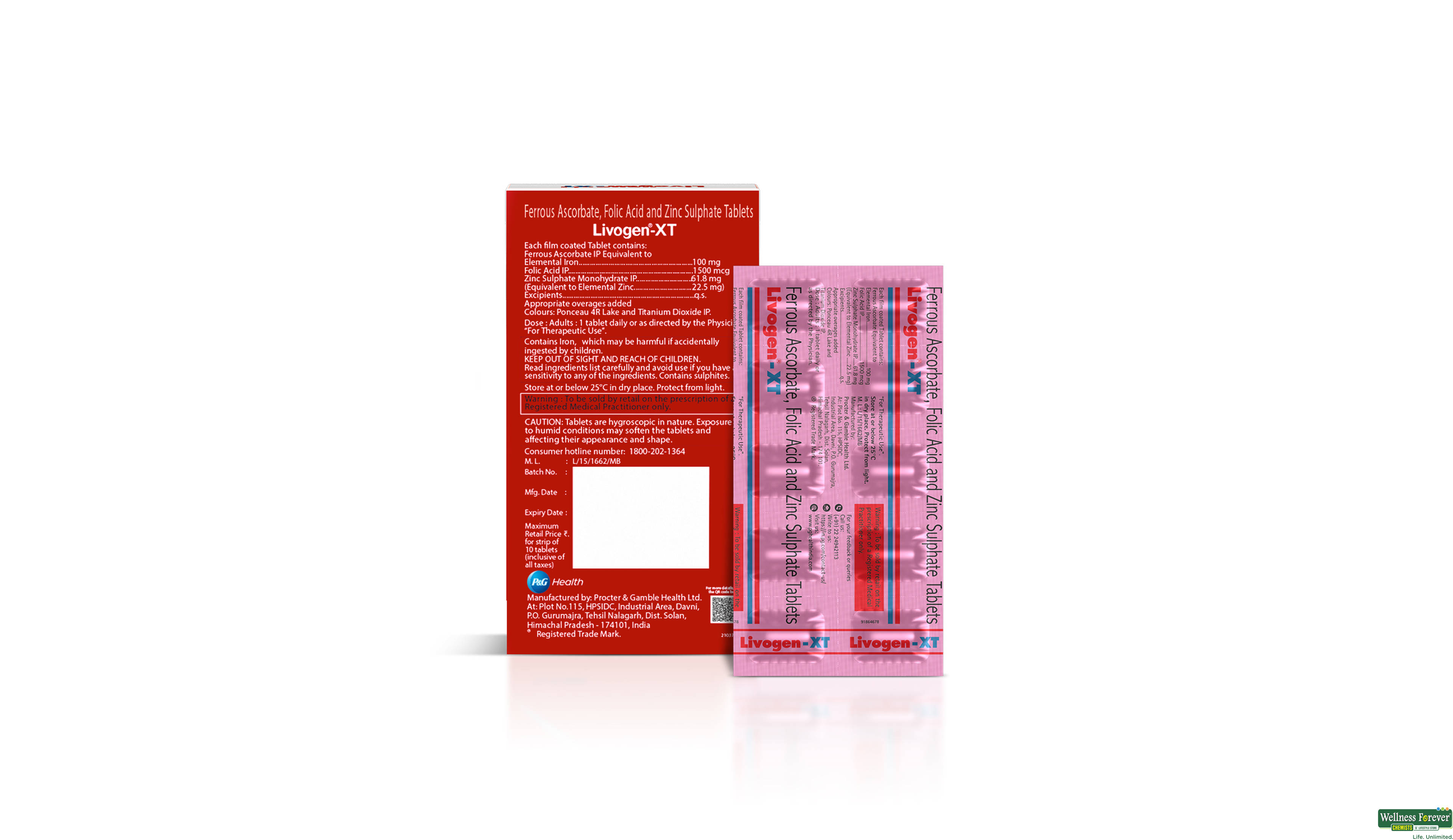 LIVOGEN-XT 10TAB- 1, 10TAB, 