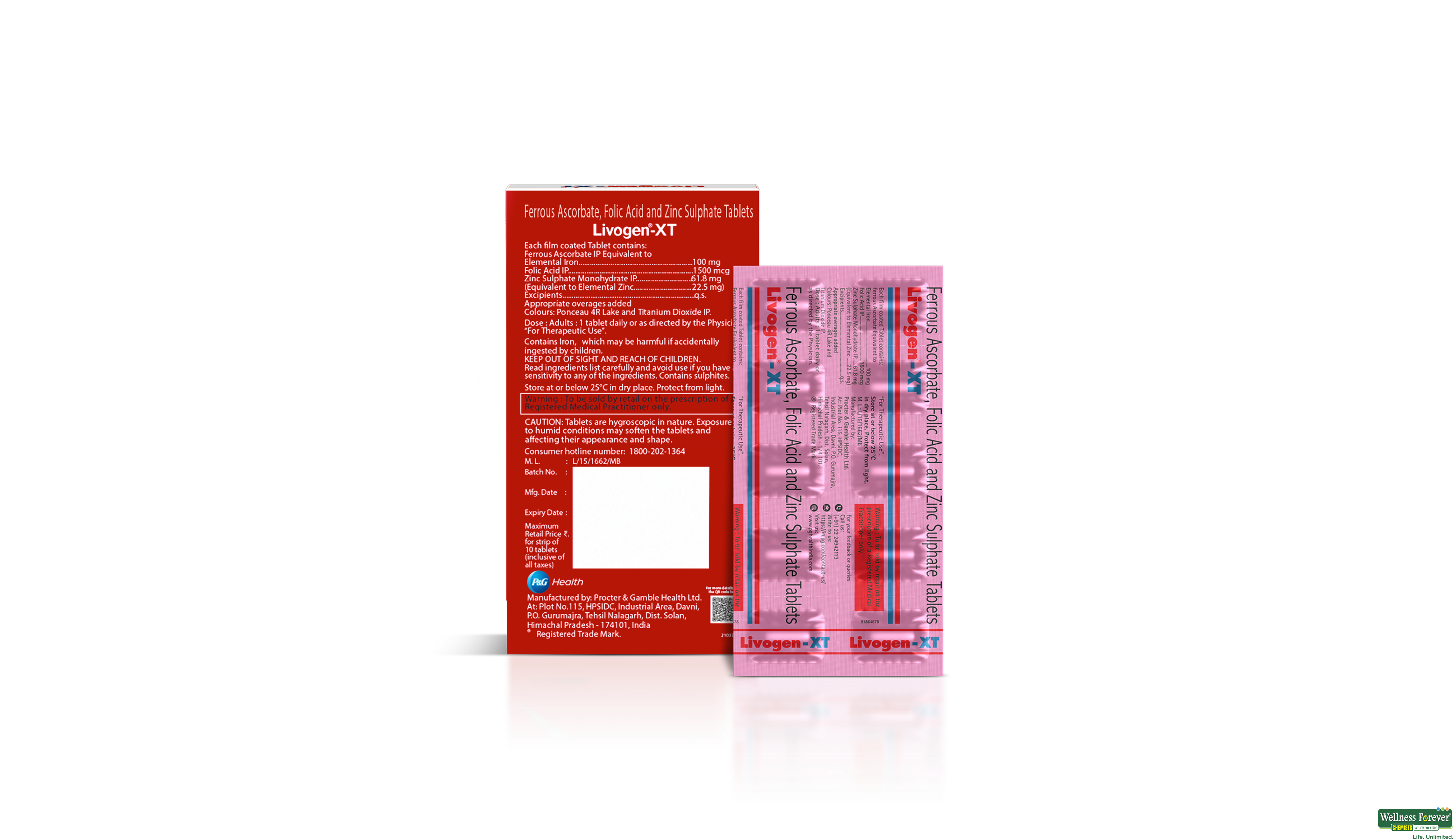 LIVOGEN-XT 10TAB- 2, 10TAB, 