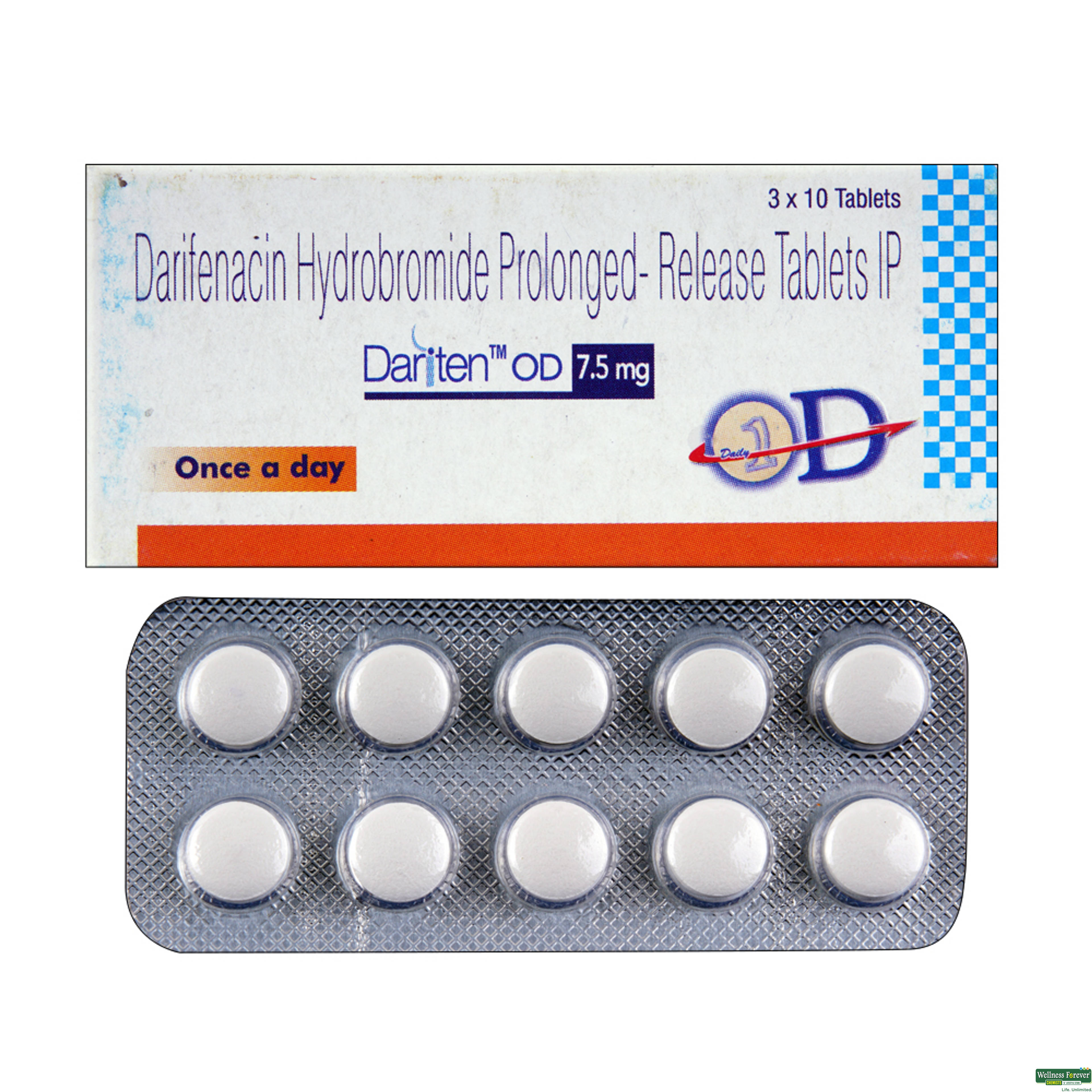 DARITEN-OD 7.5MG 10TAB-image