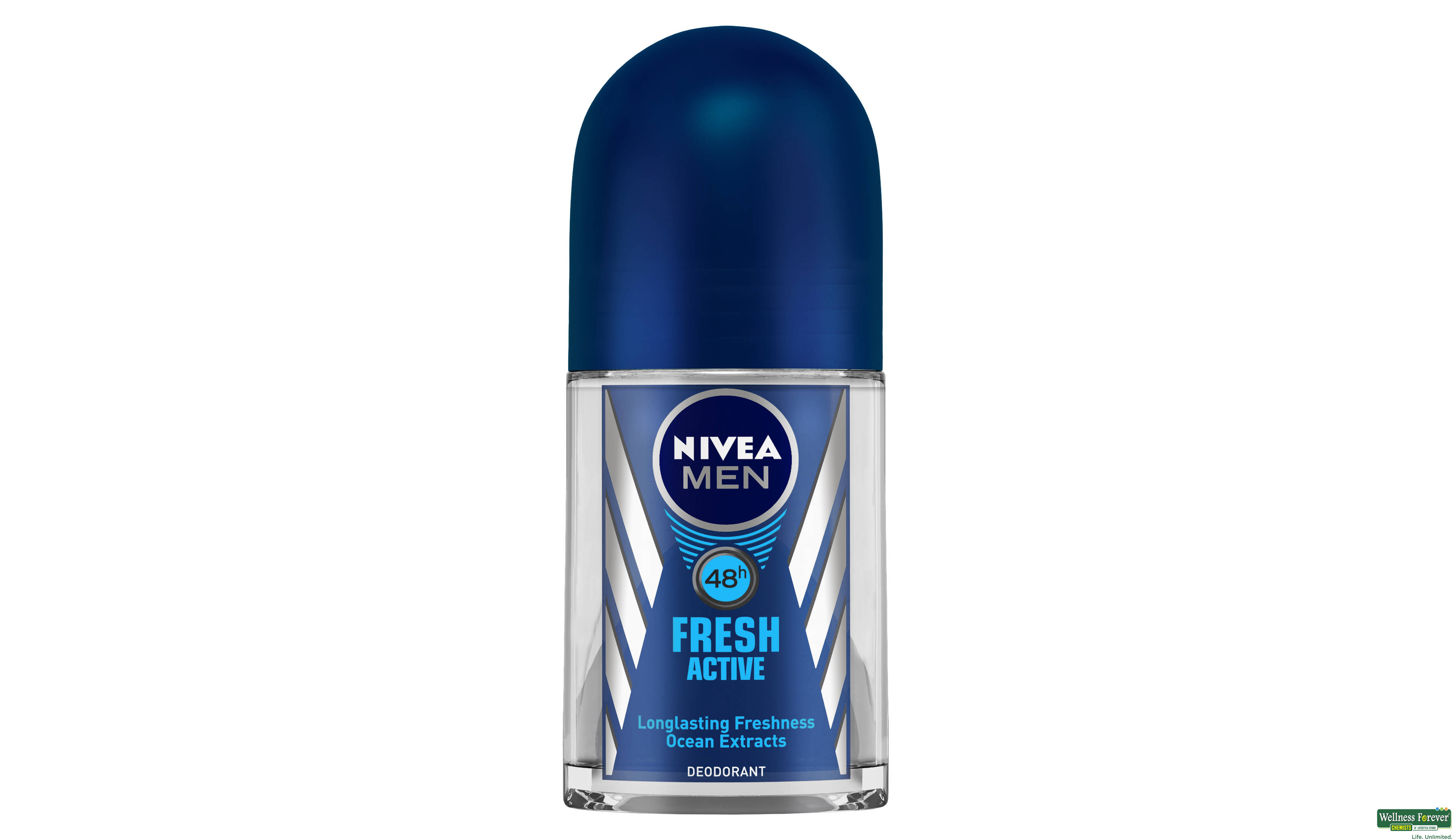 NIVEA ROLLON MEN FRESH ACTIVE 50ML- 1, 50ML, 