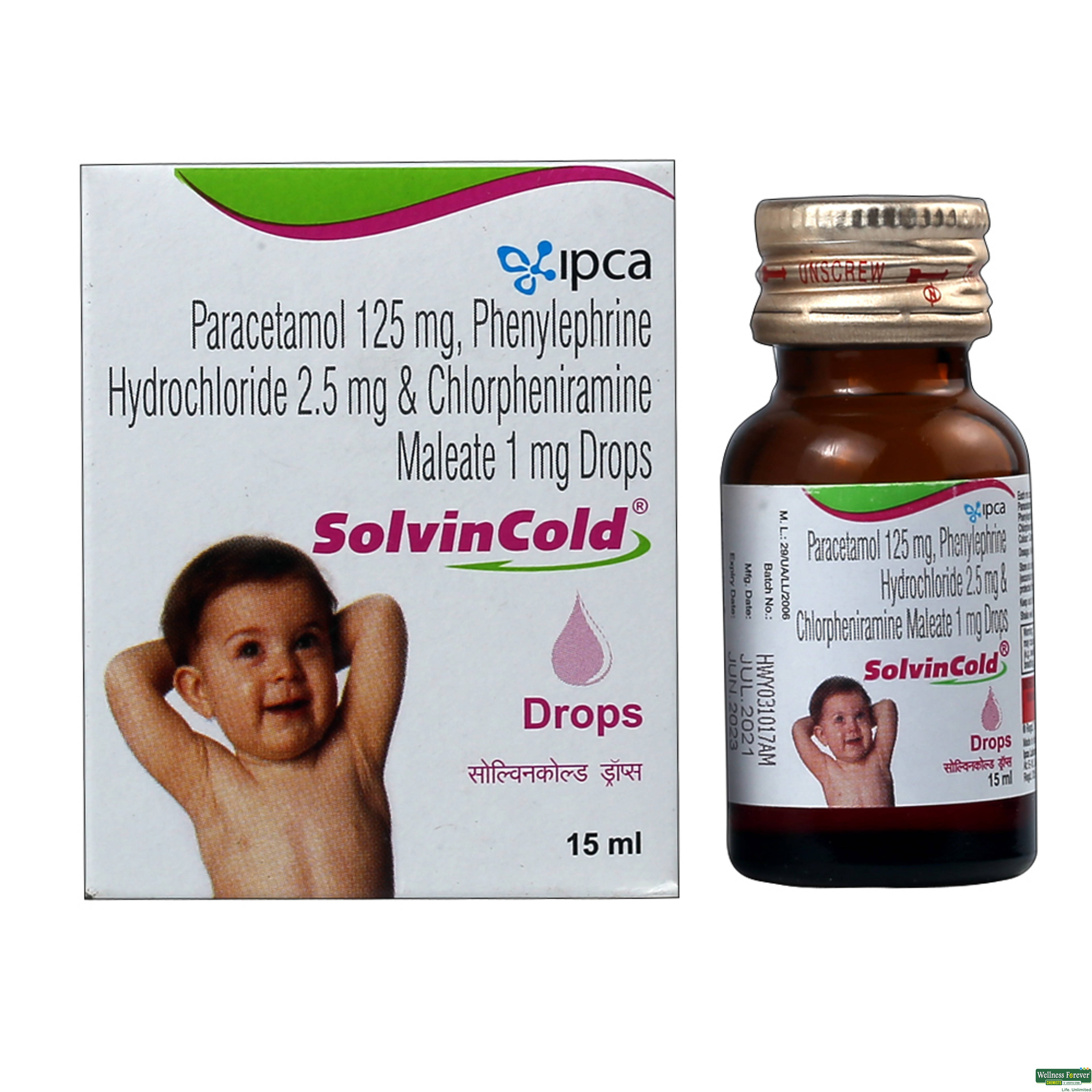 SOLVIN COLD ORAL DROP 15ML-image