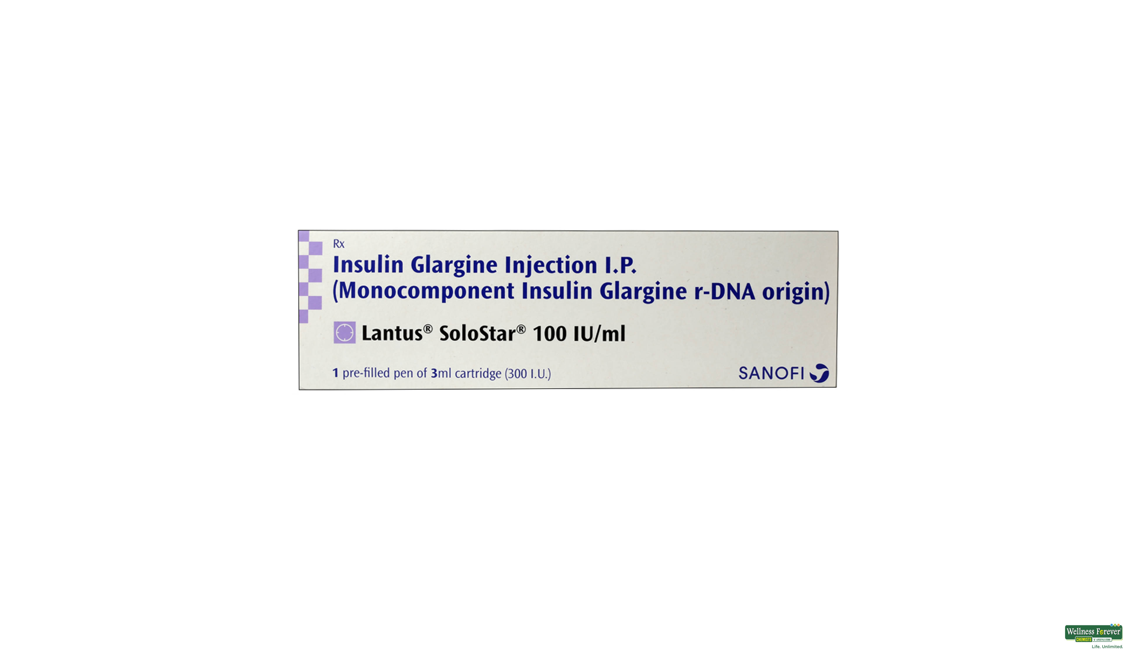 LANTUS SOLOSTAR INJ 3ML- 1, 3ML, 