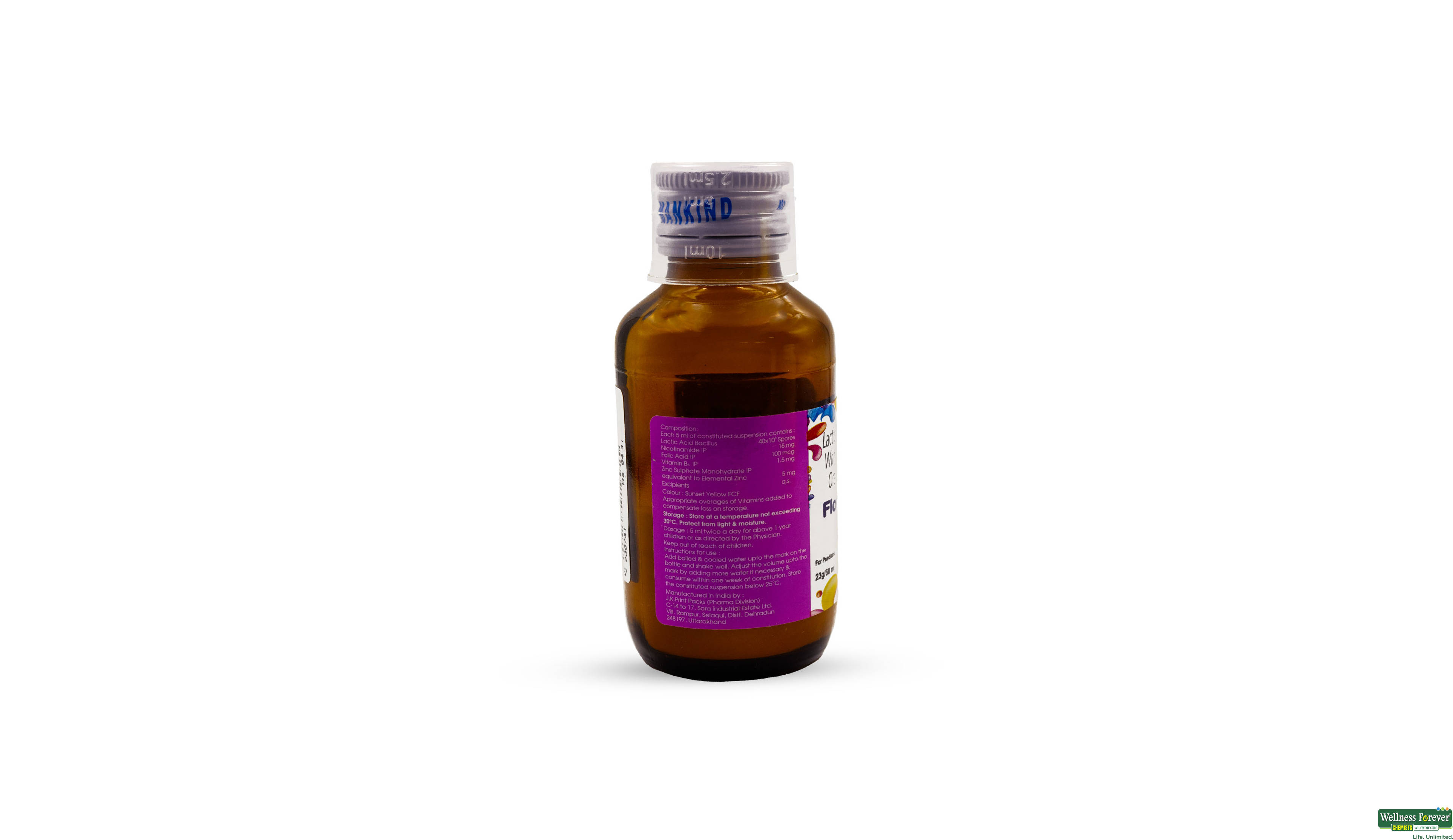 FLORA-BC DRY SYP 60ML- 2, 60ML, 
