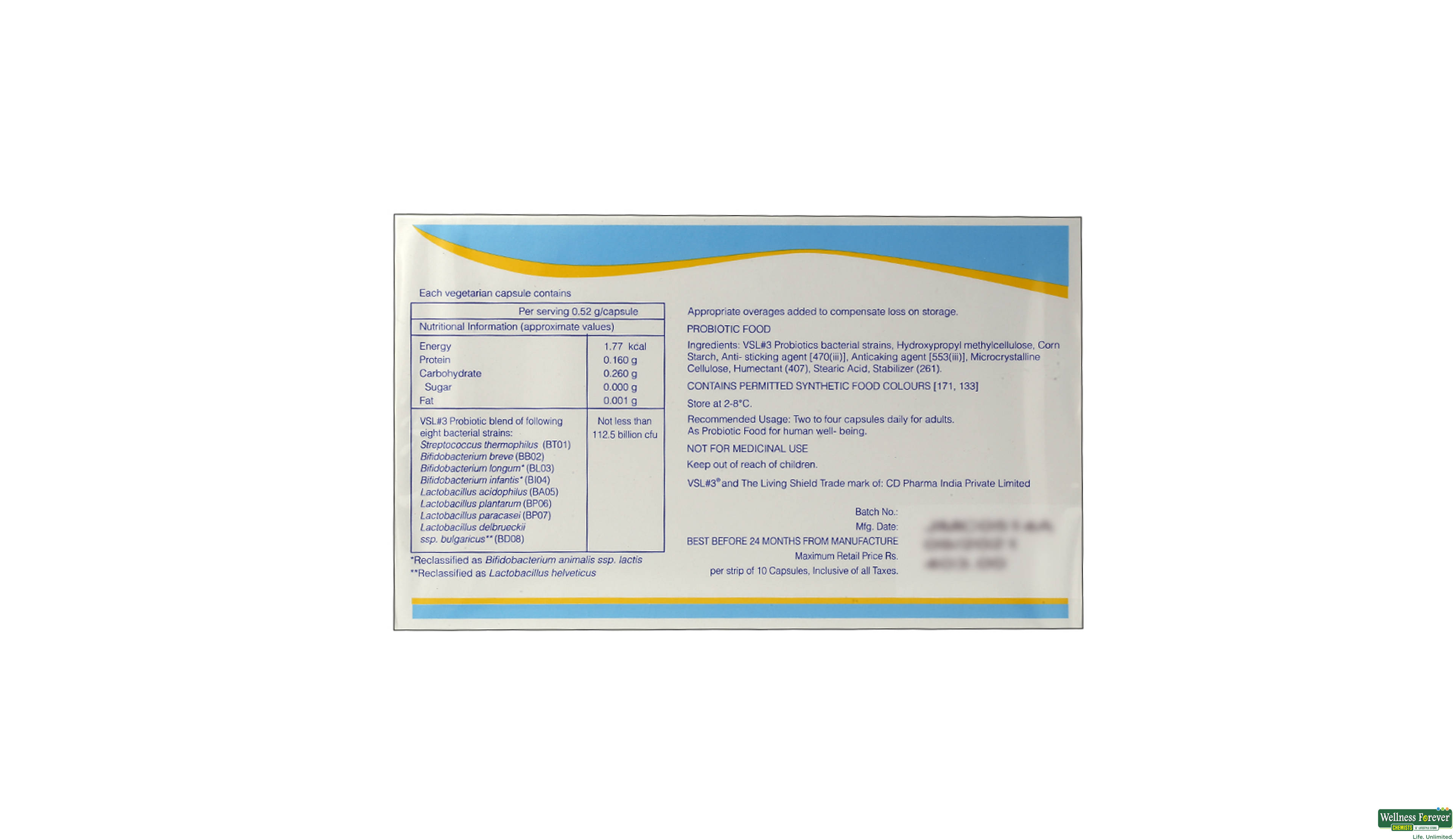 VSL-3 10CAP- 2, 10CAP, null