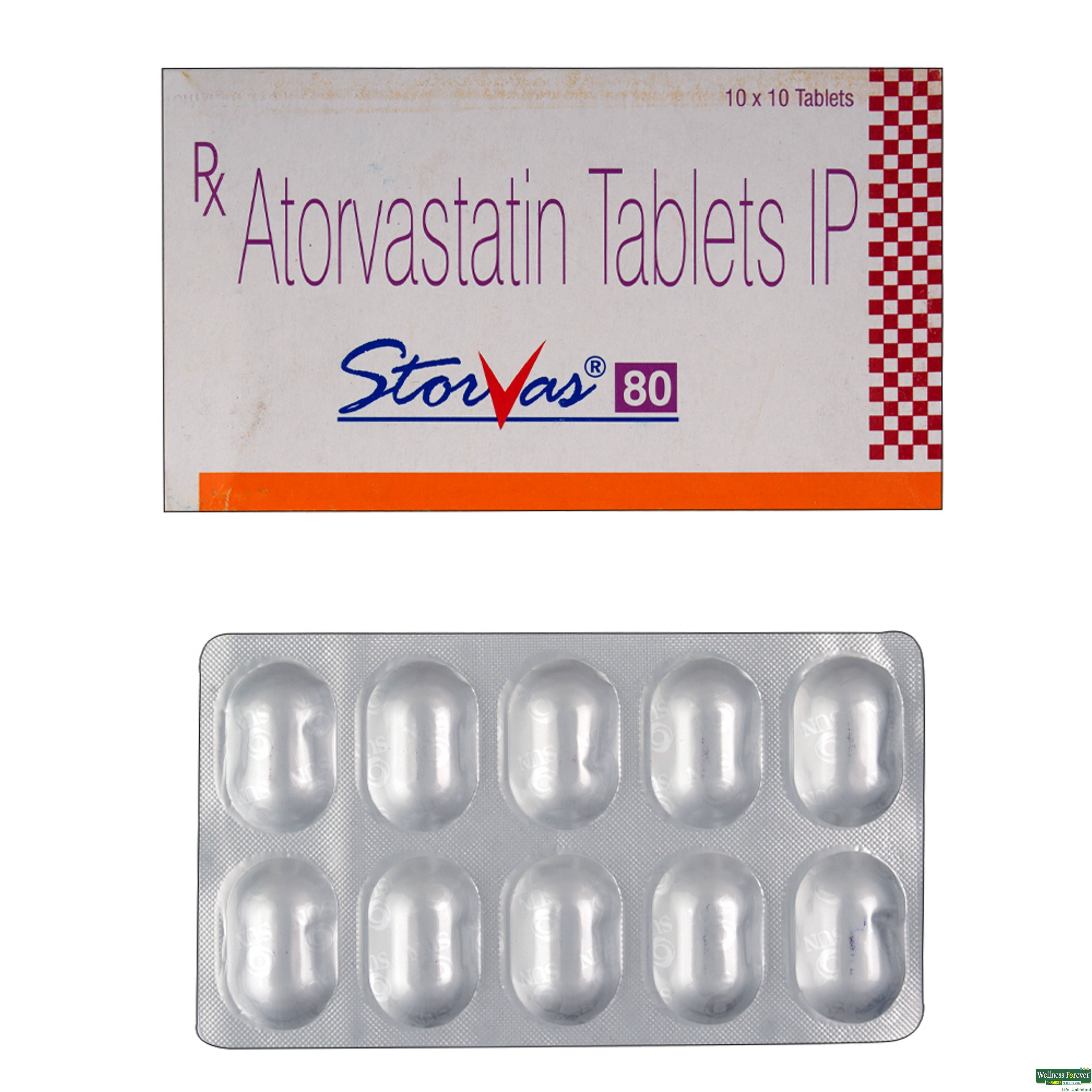 STORVAS 80MG 10TAB-image