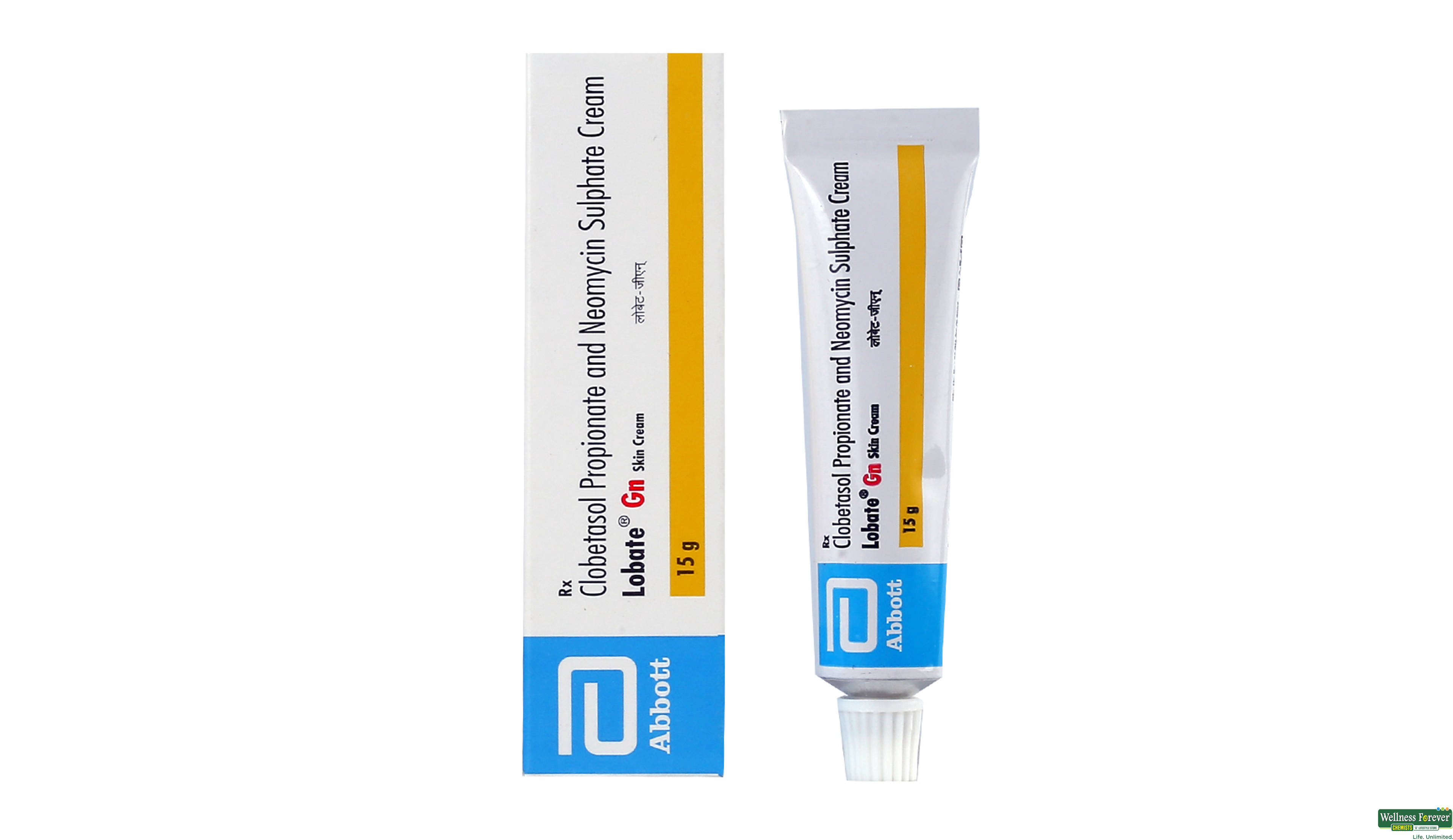 LOBATE-GN CREAM 15GM- 1, 15GM, 