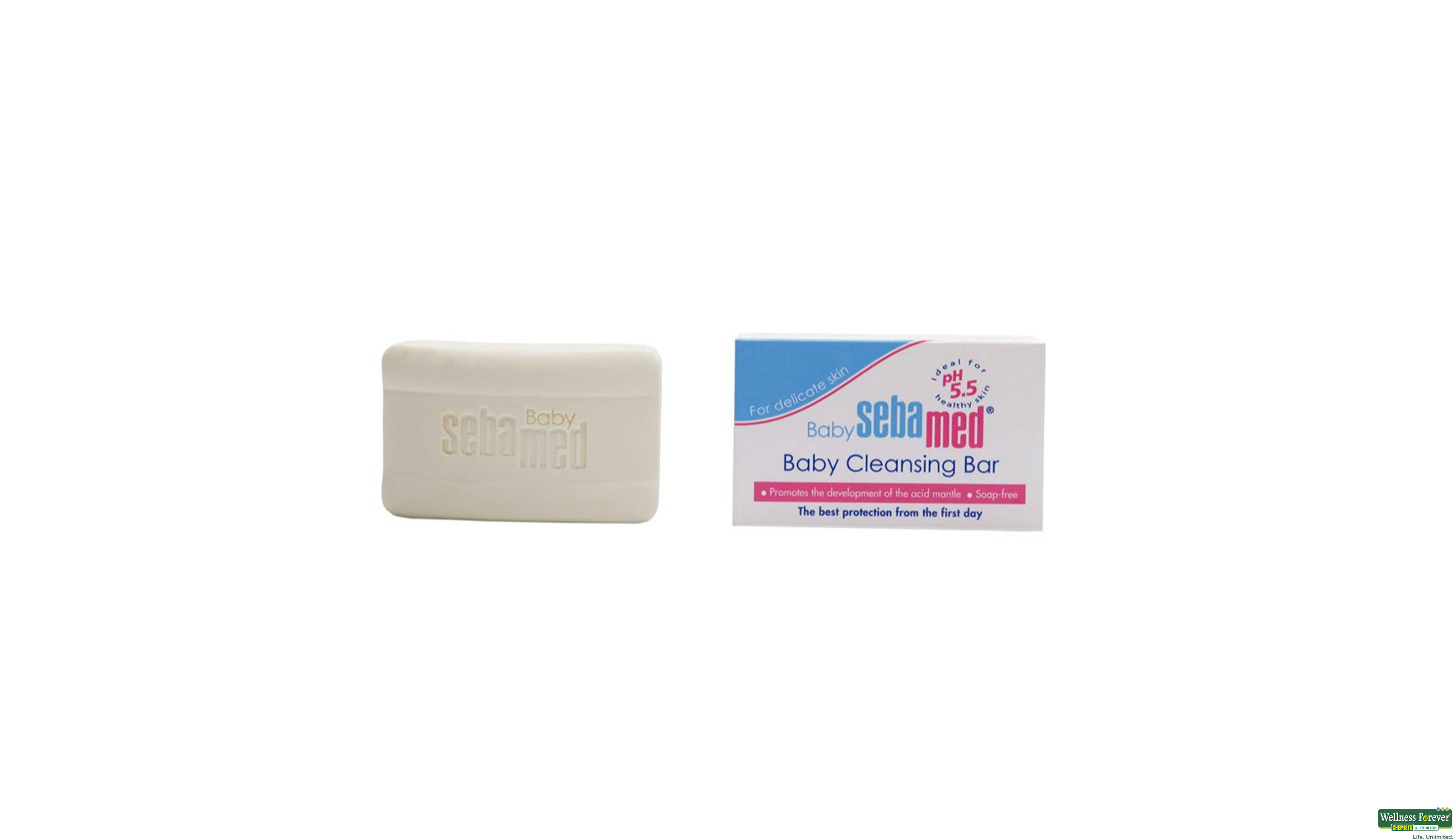 SEBAMED BABY SOAP CLEANSING 100GM- 1, 100GM, null