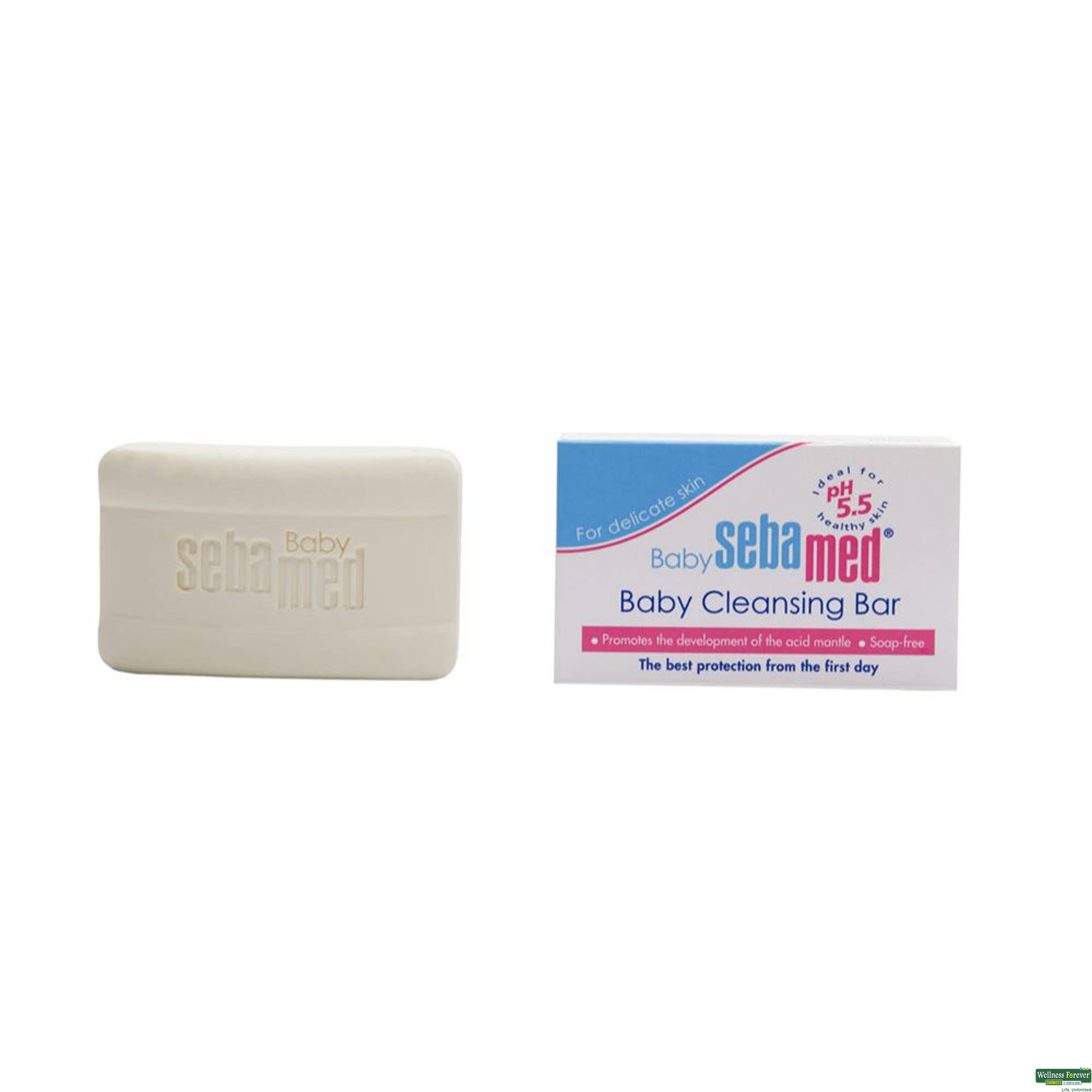 SEBAMED BABY SOAP CLEANSING 100GM-image