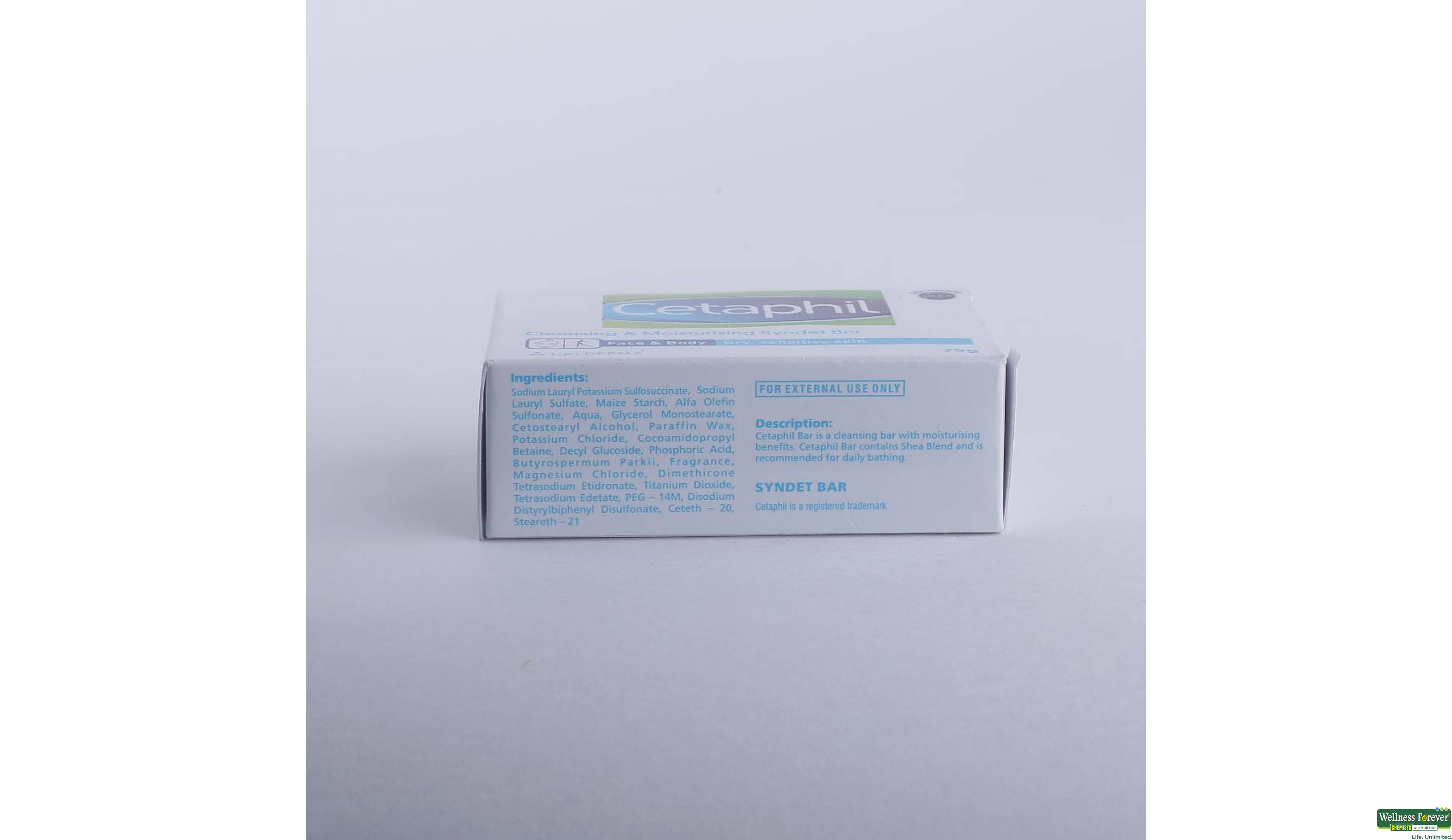 CETAPHIL BAR 75GM- 2, 75GM, 