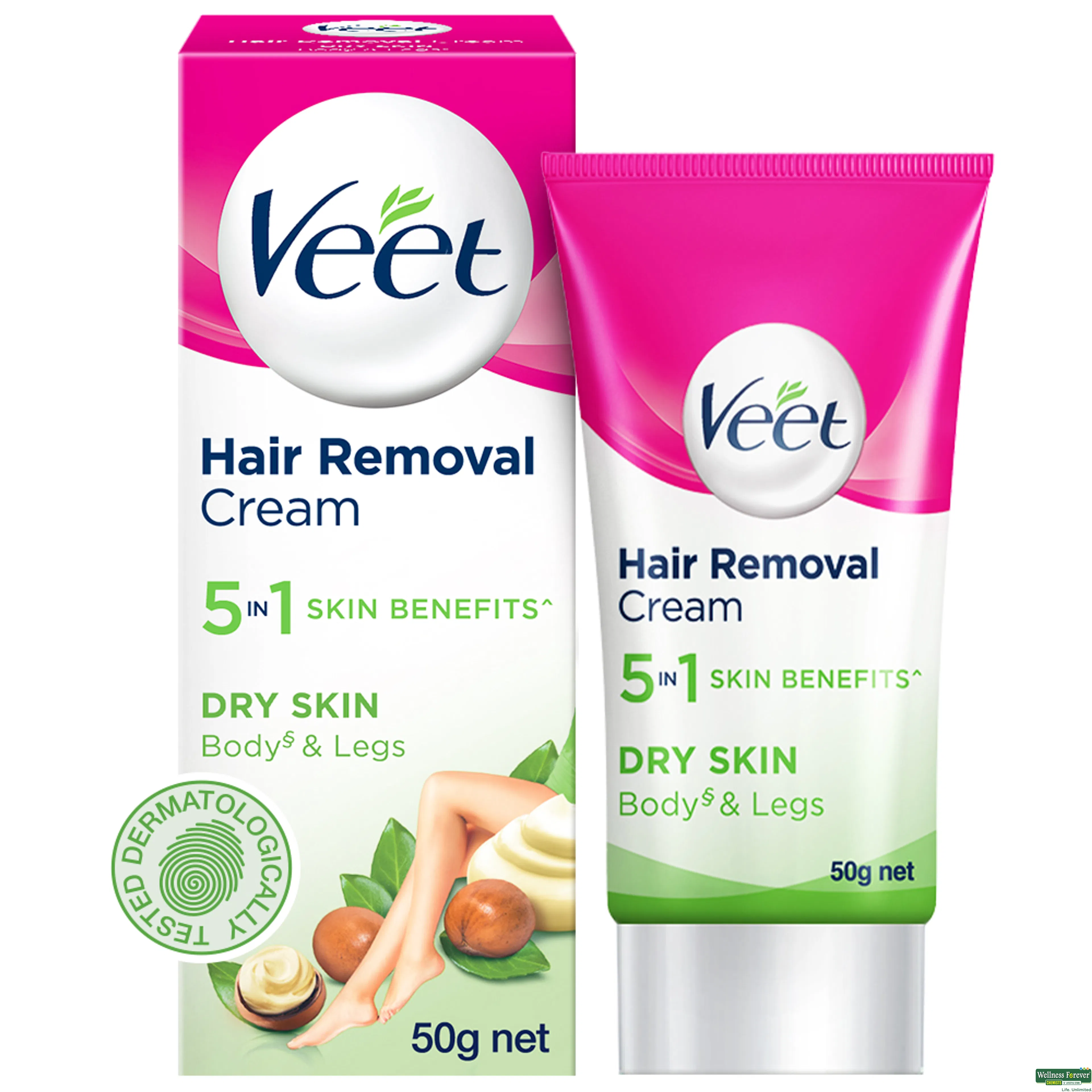 VEET HR/REMV CRM DRY 50GM-image