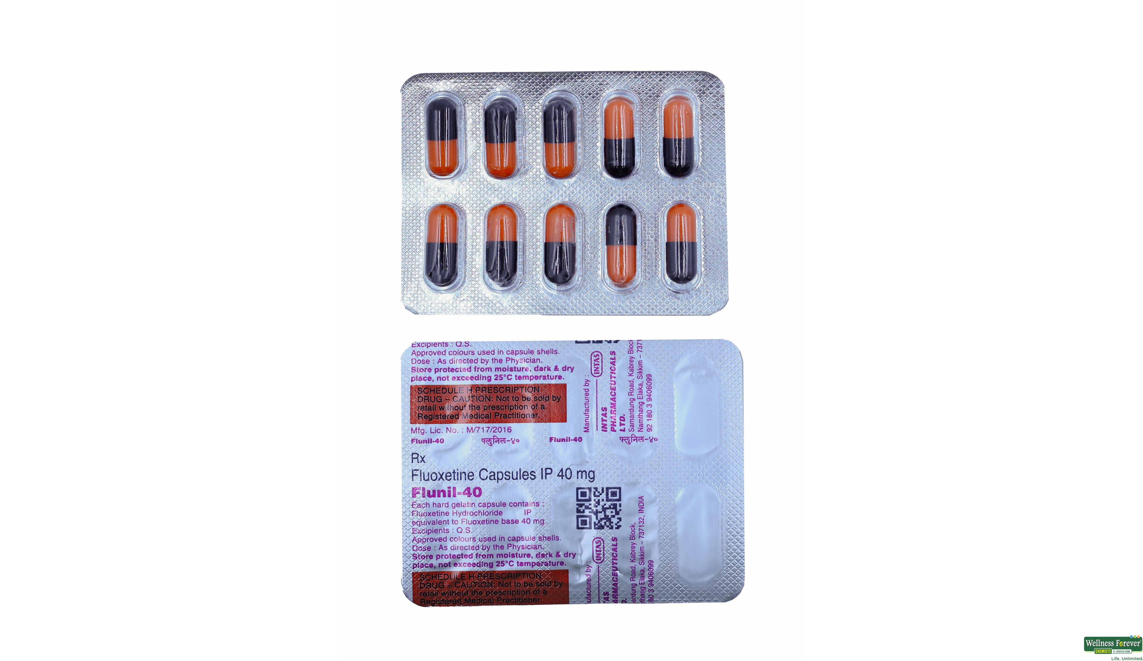 FLUNIL 40MG 10CAP- 1, 10CAP, 