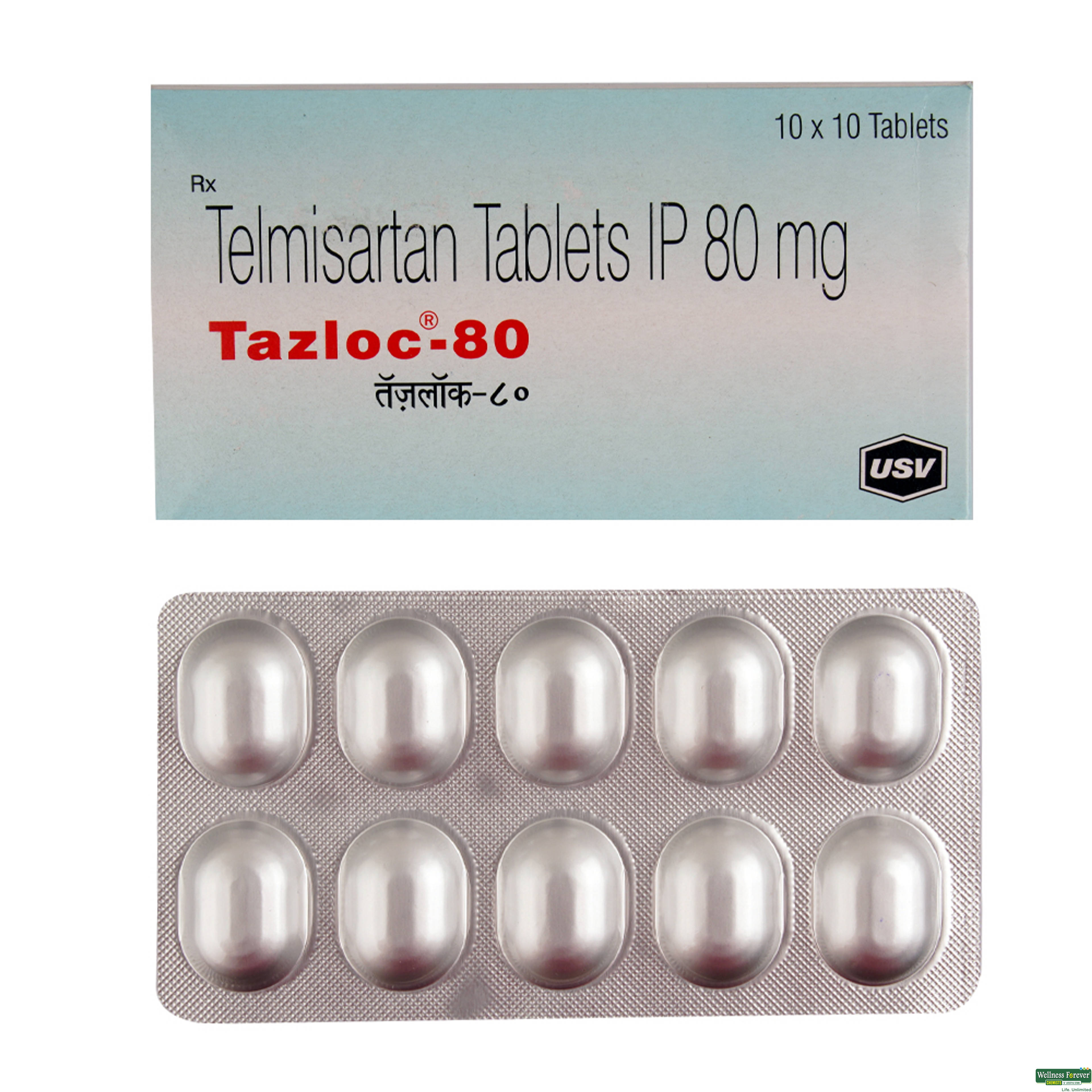 TAZLOC 80MG 10TAB-image